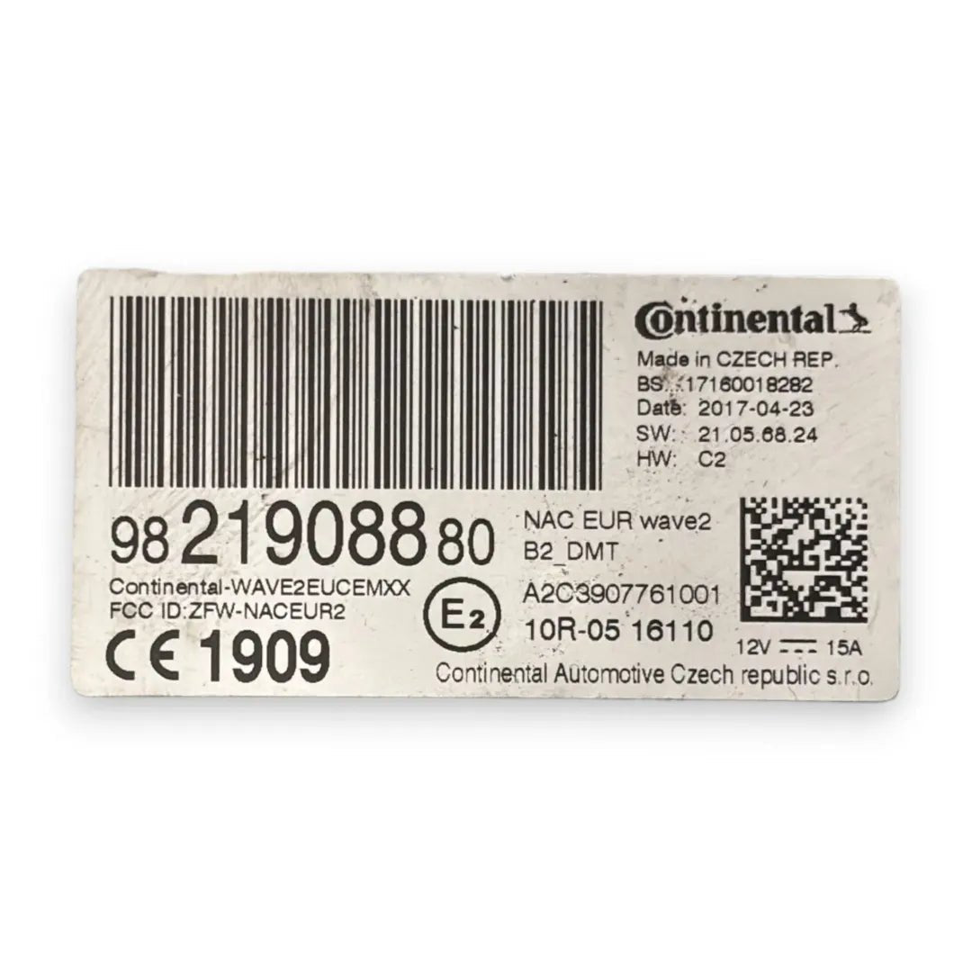 Autoradio Peugeot 308 OEM 98177994ZD - F&P CRASH SRL - Ricambi Usati