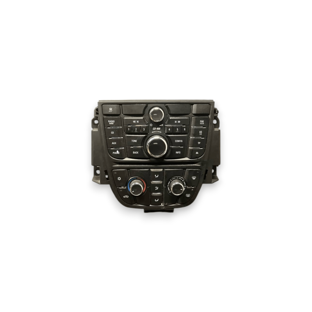 Autoradio / Stereo + Comandi Clima Opel Astra J (2009 al 2020) cod: 13334053 - F&P CRASH SRLS - Ricambi Usati