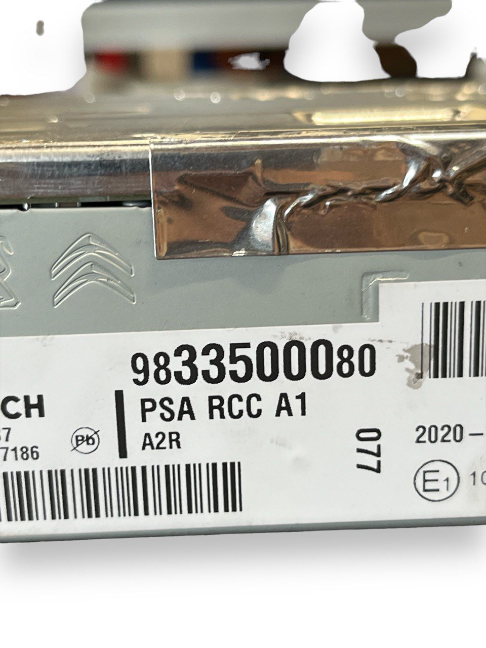 Autoradio / Stereo / Navigatore Citroen C3 / C4 / Peugeot 208 (2016>) cod.9833500080 - F&P CRASH SRLS - Ricambi Usati