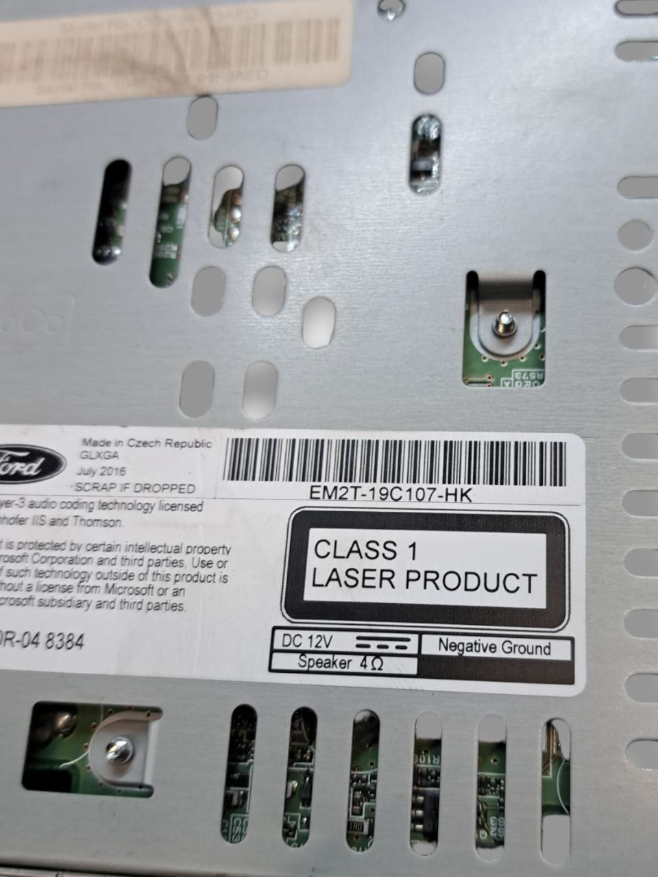 Autoradio Stereo Navigatore Ford Edge (2016>) COD:EM2T-19C107-HK - F&P CRASH SRLS - Ricambi Usati