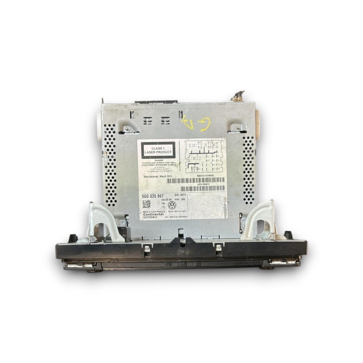 Autoradio Volkswagen Golf VII cod.5g0035867 (2012 > 2017) - F&P CRASH SRL - Ricambi Usati