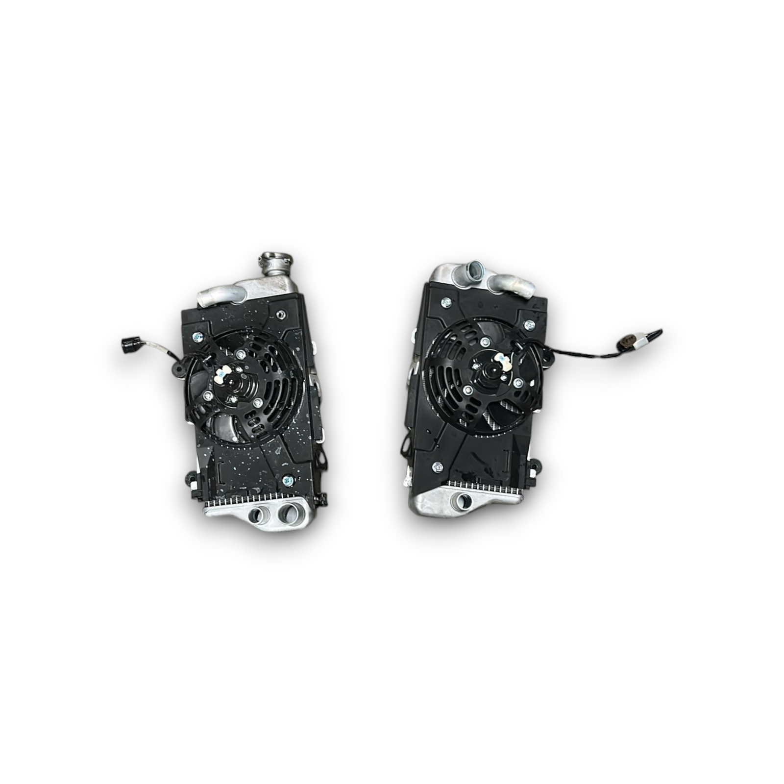 Coppia radiatori liquido refrigerante honda africa twin dct es 1100 (2024 > 2026) +ventole