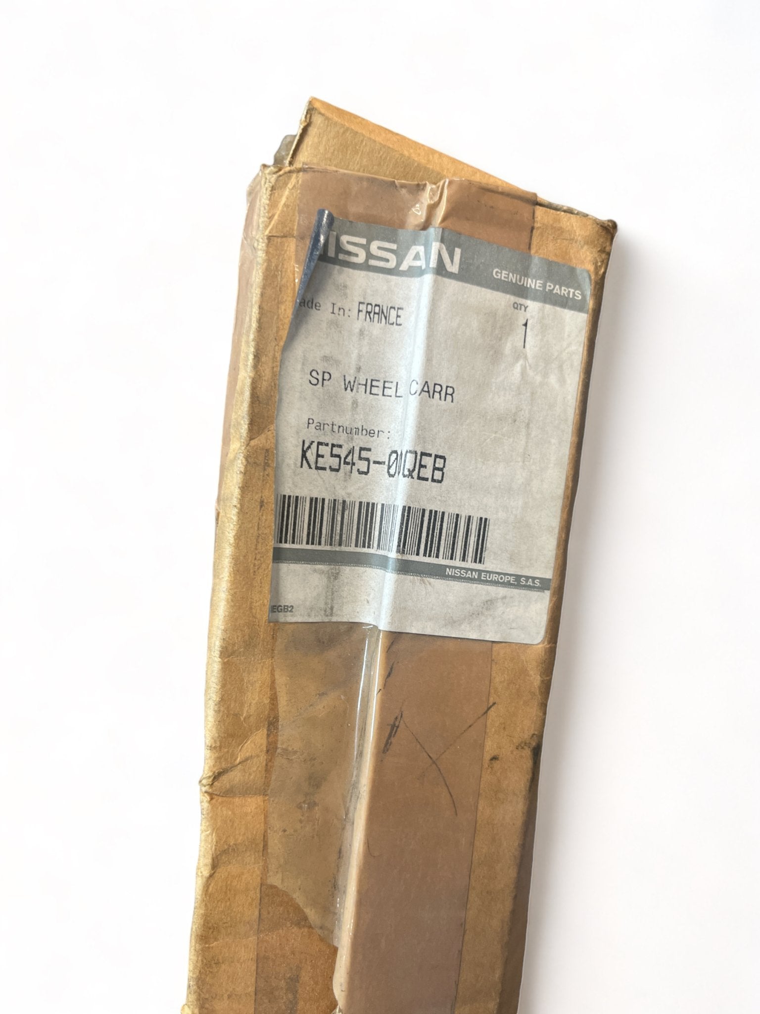 Barra Supporto Ruota Di Scorta Cabina Nissan Interstar ( 2003 - 2010 ) cod : KE545-00QEB - F&P CRASH SRLS - Ricambi Usati