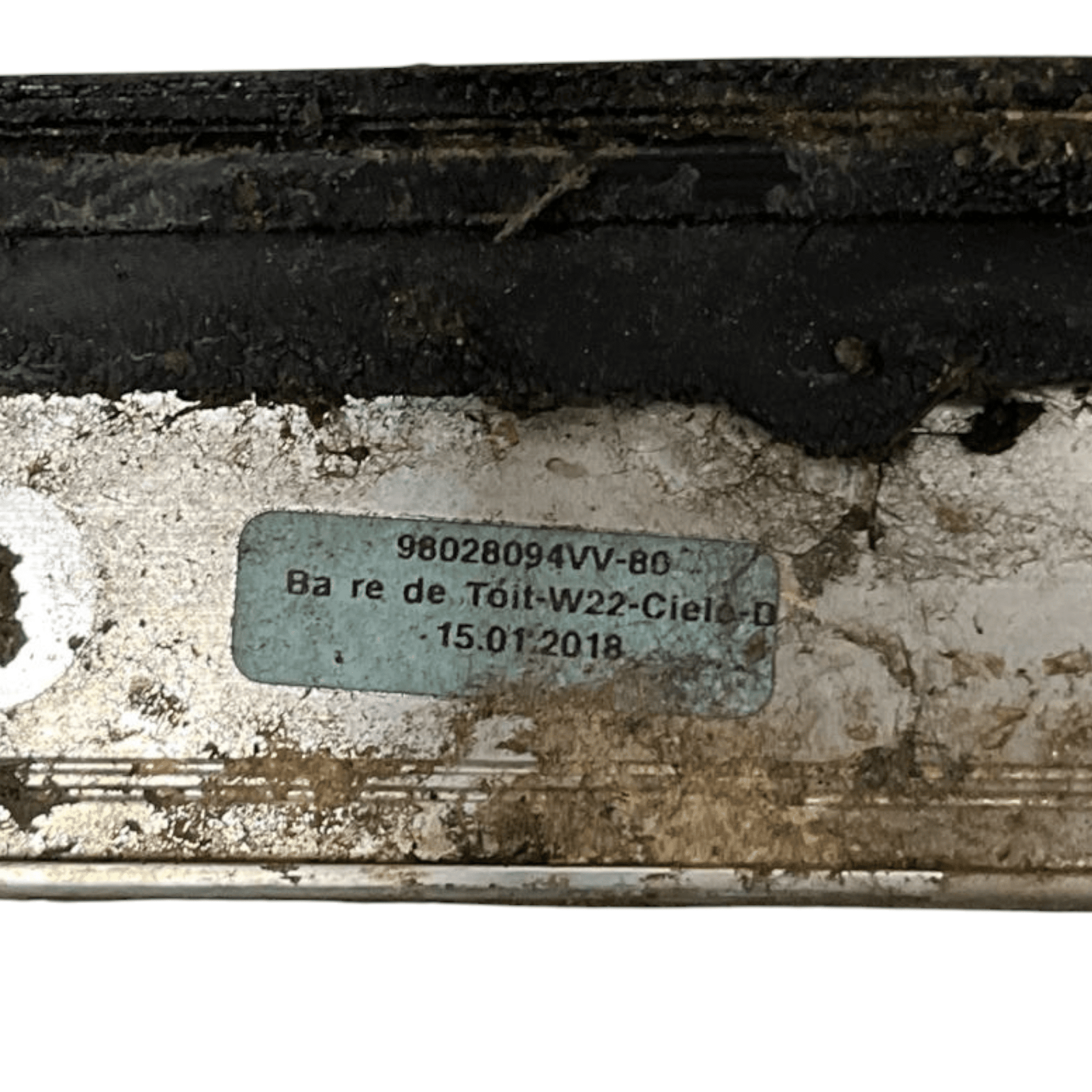 Barre longitudinali / barre portapacchi Peugeot 508 SW (2010 - 2018) cod.98028094VV - 80 - F&P CRASH SRLS - Ricambi Usati