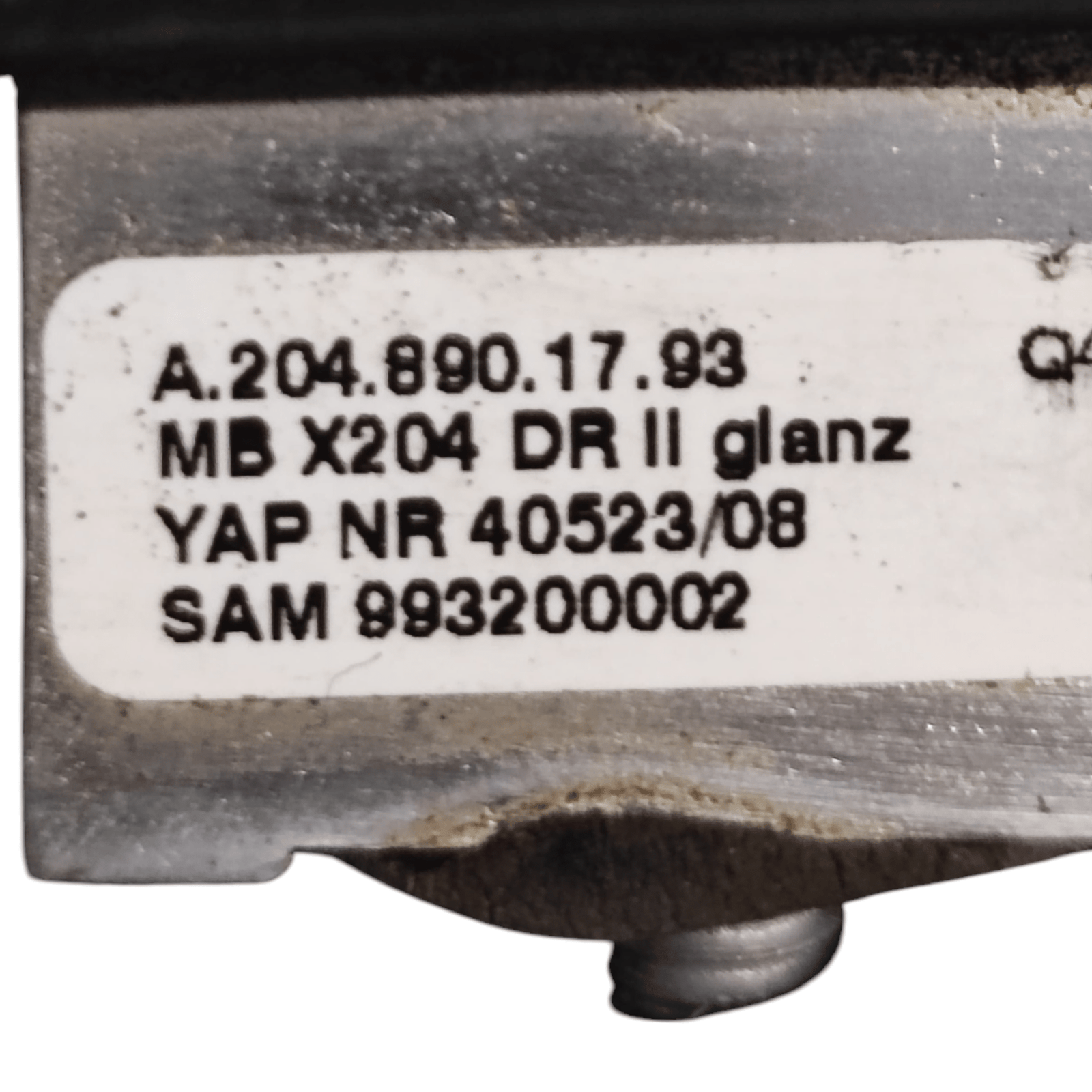 Barre Portatutto Mercedes Classe GLK (X204) COD: A2048901793 (2008 - 2015) - F&P CRASH SRLS - Ricambi Usati