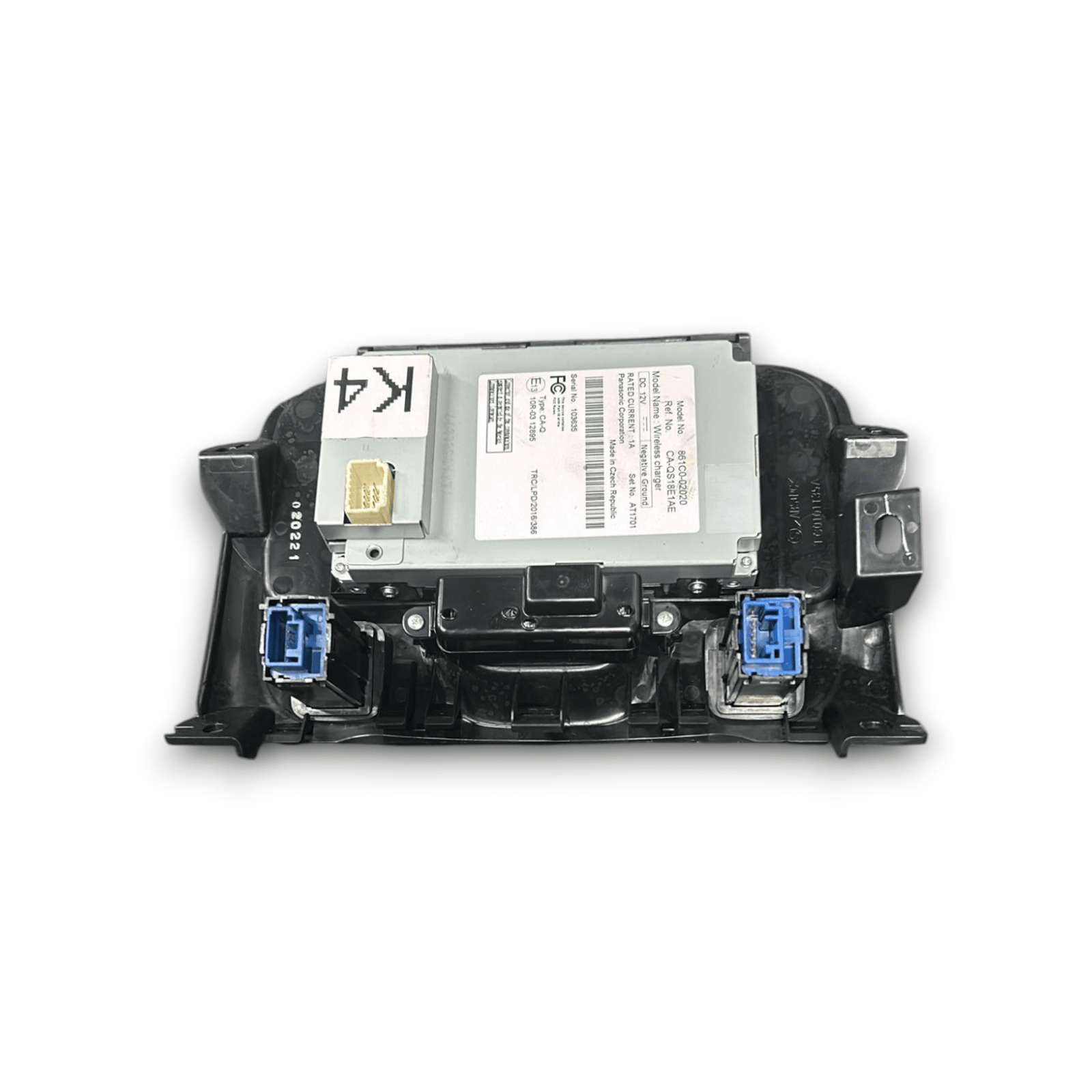Base Ricarica Wireless Toyota RAV4 (2019 >) cod:YEFA0500077 - F&P CRASH SRLS - Ricambi Usati