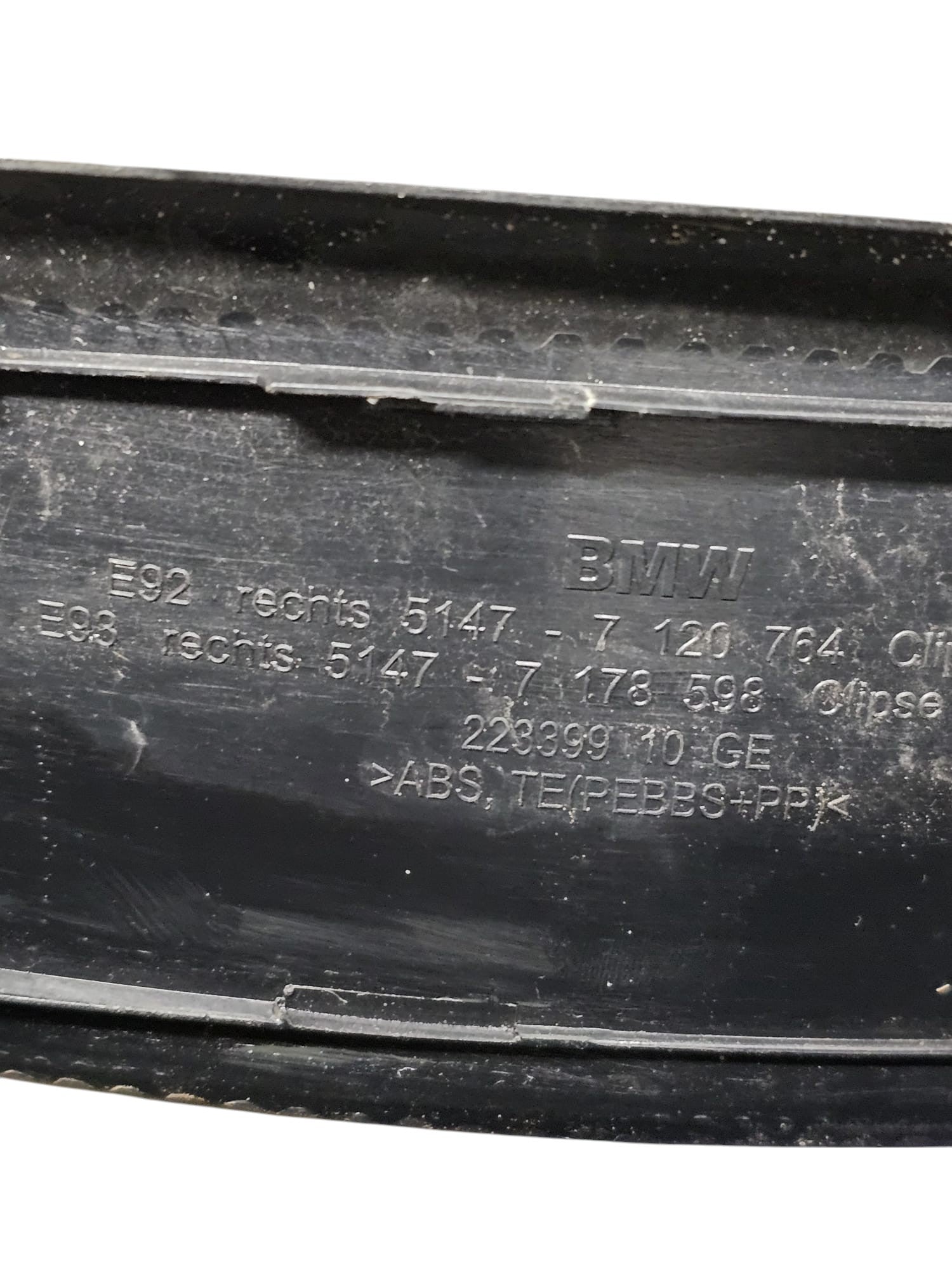 Battitacco Anteriore Destro Bmw Serie 3 E92 Cod:7120764 (2006 - 2013) - F&P CRASH SRLS - Ricambi Usati