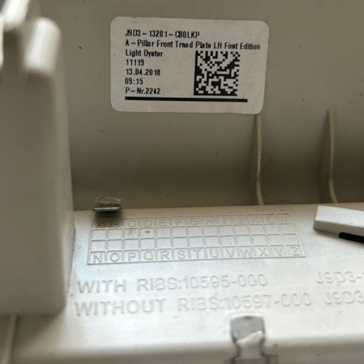 Battitacco anteriore sinistra jaguar i - pace cod:J9D3 - 13201 - C80 (2018 >) - F&P CRASH SRLS - Ricambi Usati