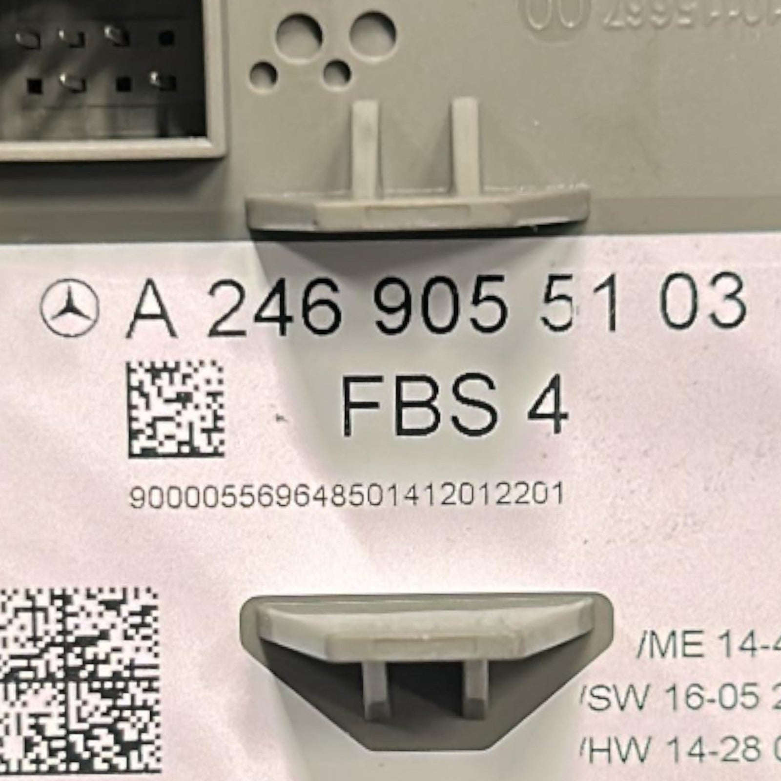 Blocchetto Avviamento Mercedes Benz Classe A (W176) cod.A2469055103 (2012 > 2018) + Chiave - F&P CRASH SRLS - Ricambi Usati