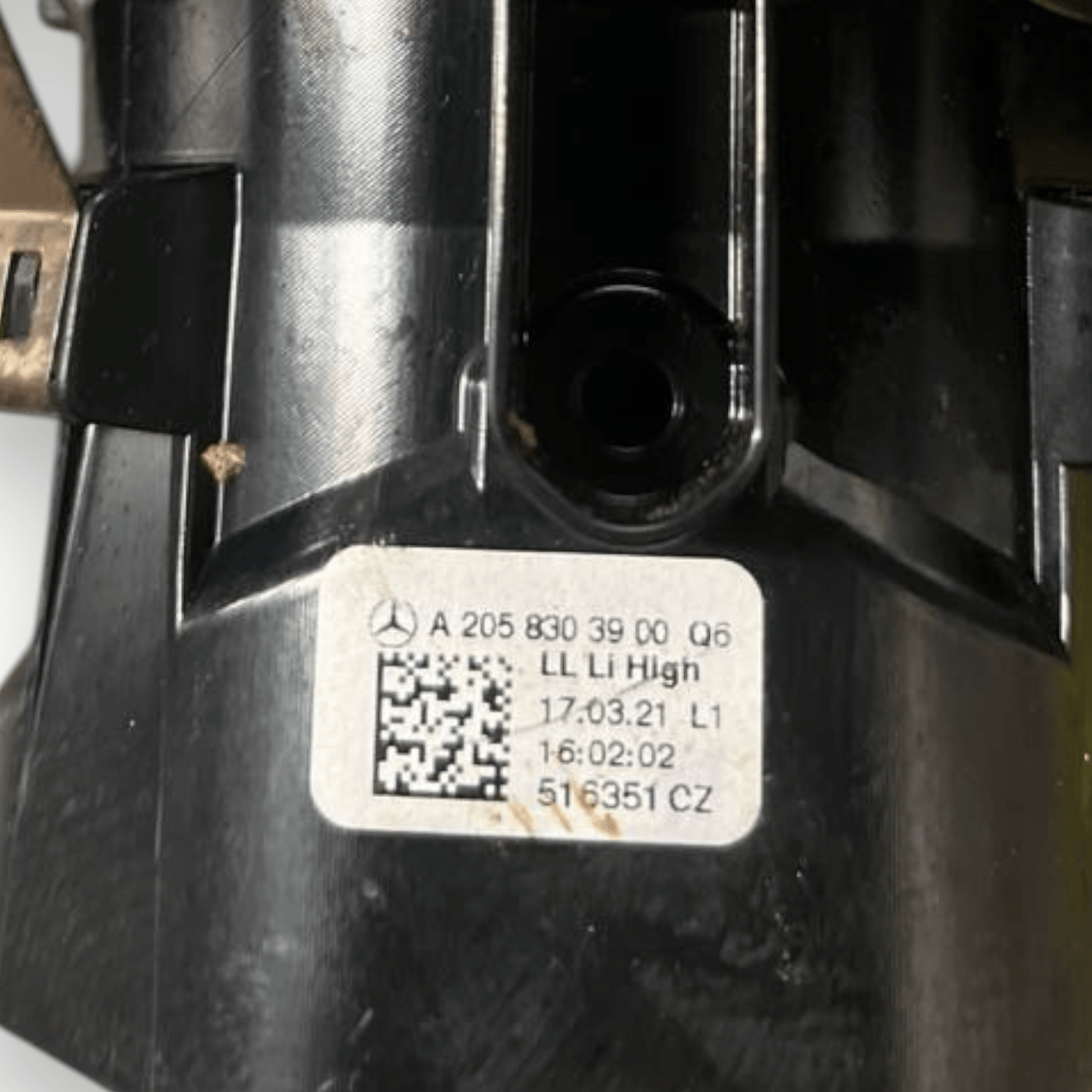 Bocchetta Aria anteriore sinistra (sx) Mercedes - Benz Glc C253 (2016 al 2023) cod: A2058303900 - F&P CRASH SRLS - Ricambi Usati