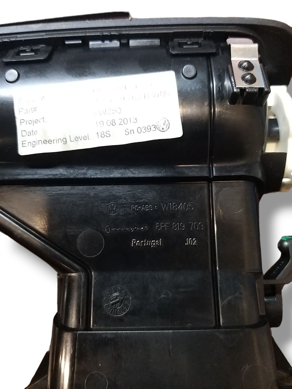 Bocchetta Aria Condizionata Sinistra Volkswagen Polo 6R ( 2012 - 2017 ) Cod : 6RF819703 - F&P CRASH SRLS - Ricambi Usati