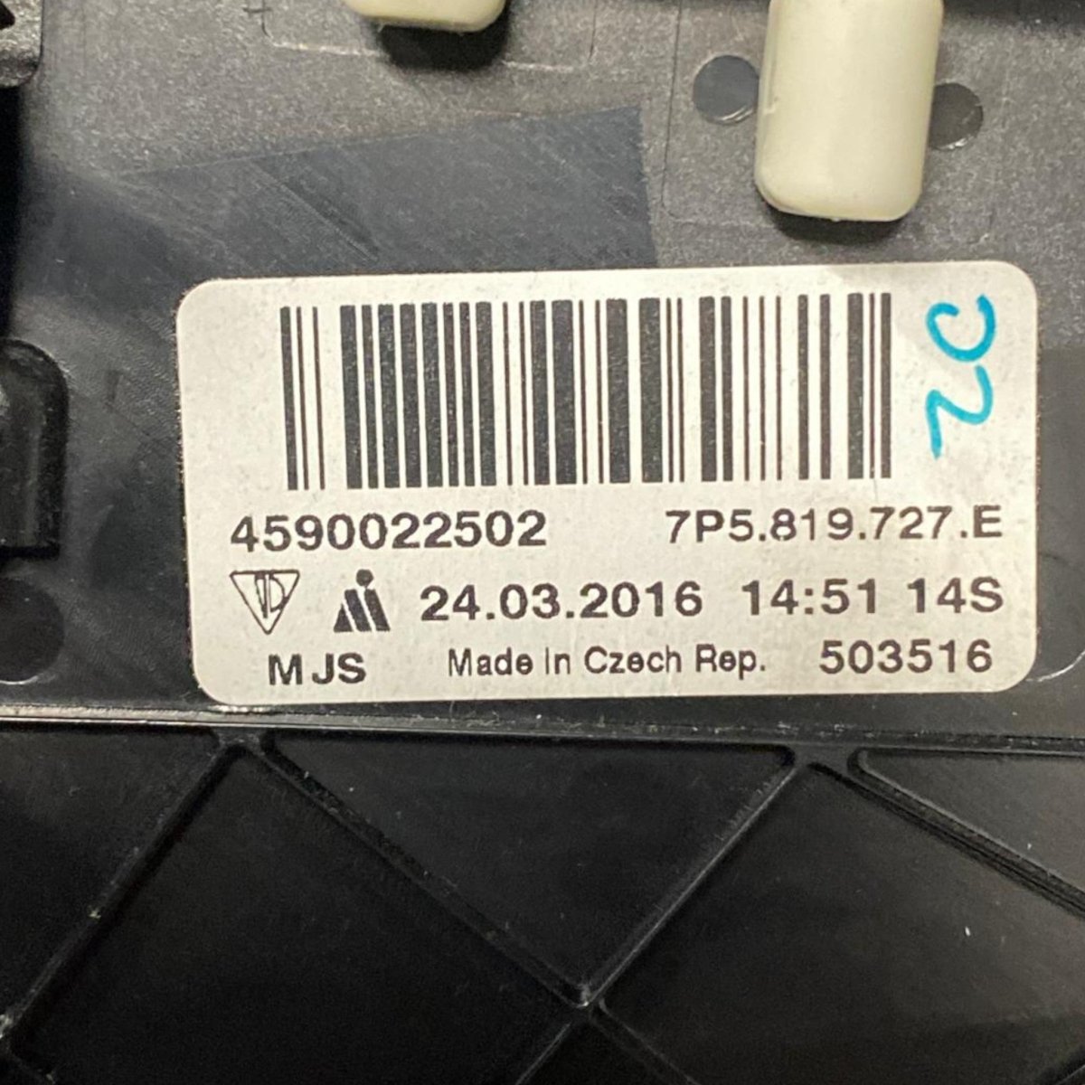 Bocchetta aria cruscotto centrale sinistra (sx) porsche cayenne 92a (2010 - 2017) Cod: 7p5819727e - F&P CRASH SRLS - Ricambi Usati