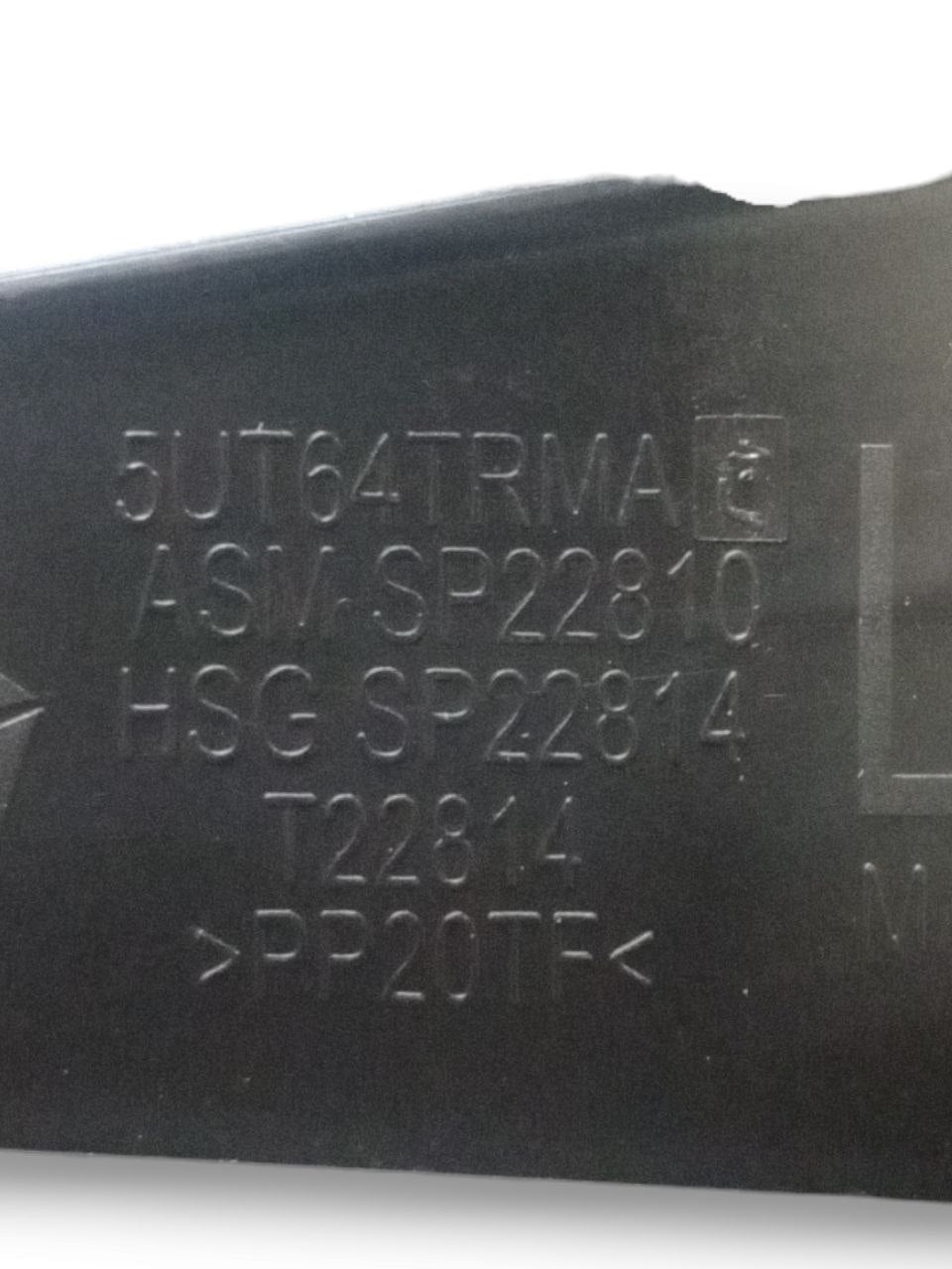 Bocchetta Aria Cruscotto destro (dx) Jeep Compass cod: 5UT64TRMA - F&P CRASH SRLS - Ricambi Usati
