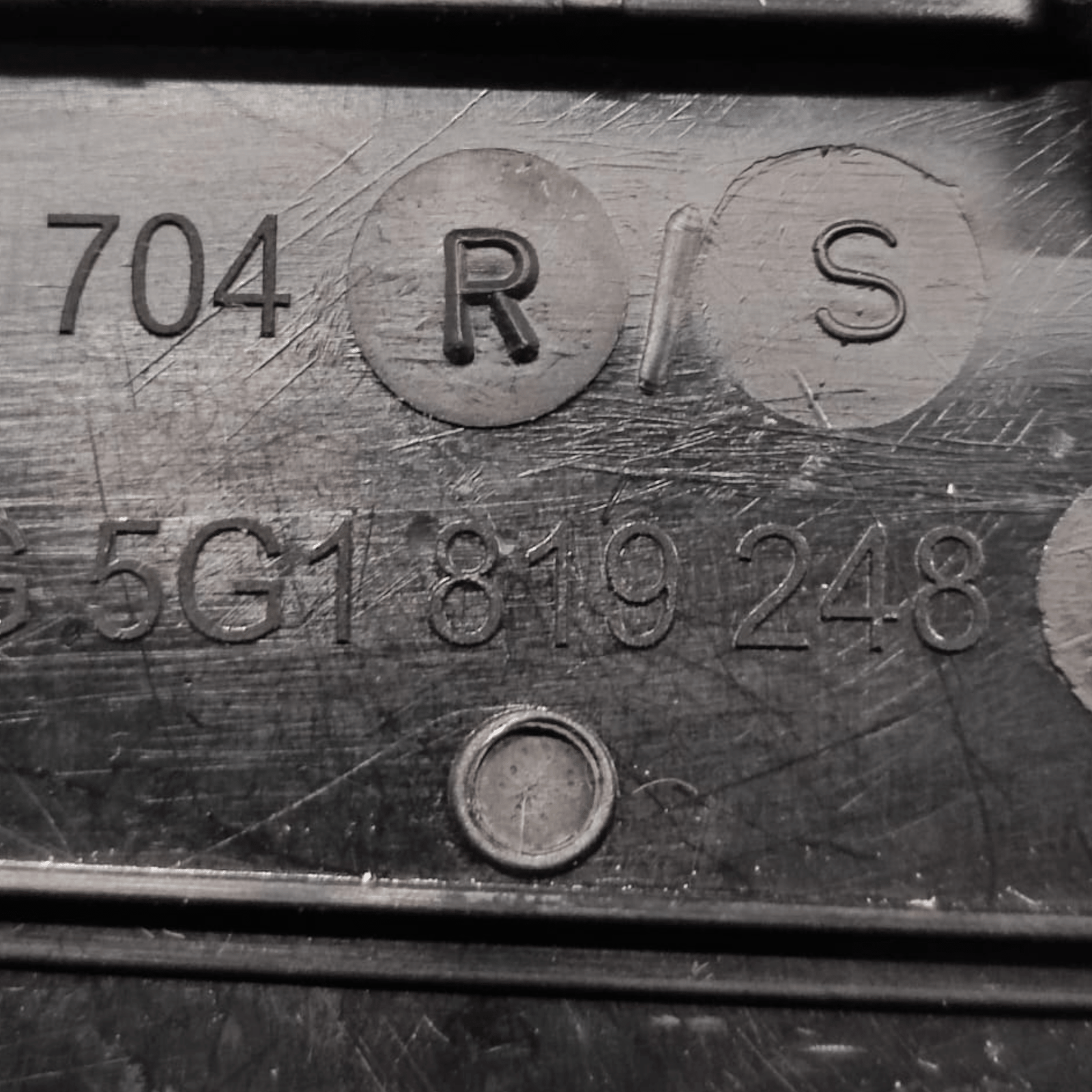 Bocchetta Aria Cruscotto Destro Volkswagen Golf 7 COD: 5G1819248 (2012 - 2019) - F&P CRASH SRLS - Ricambi Usati