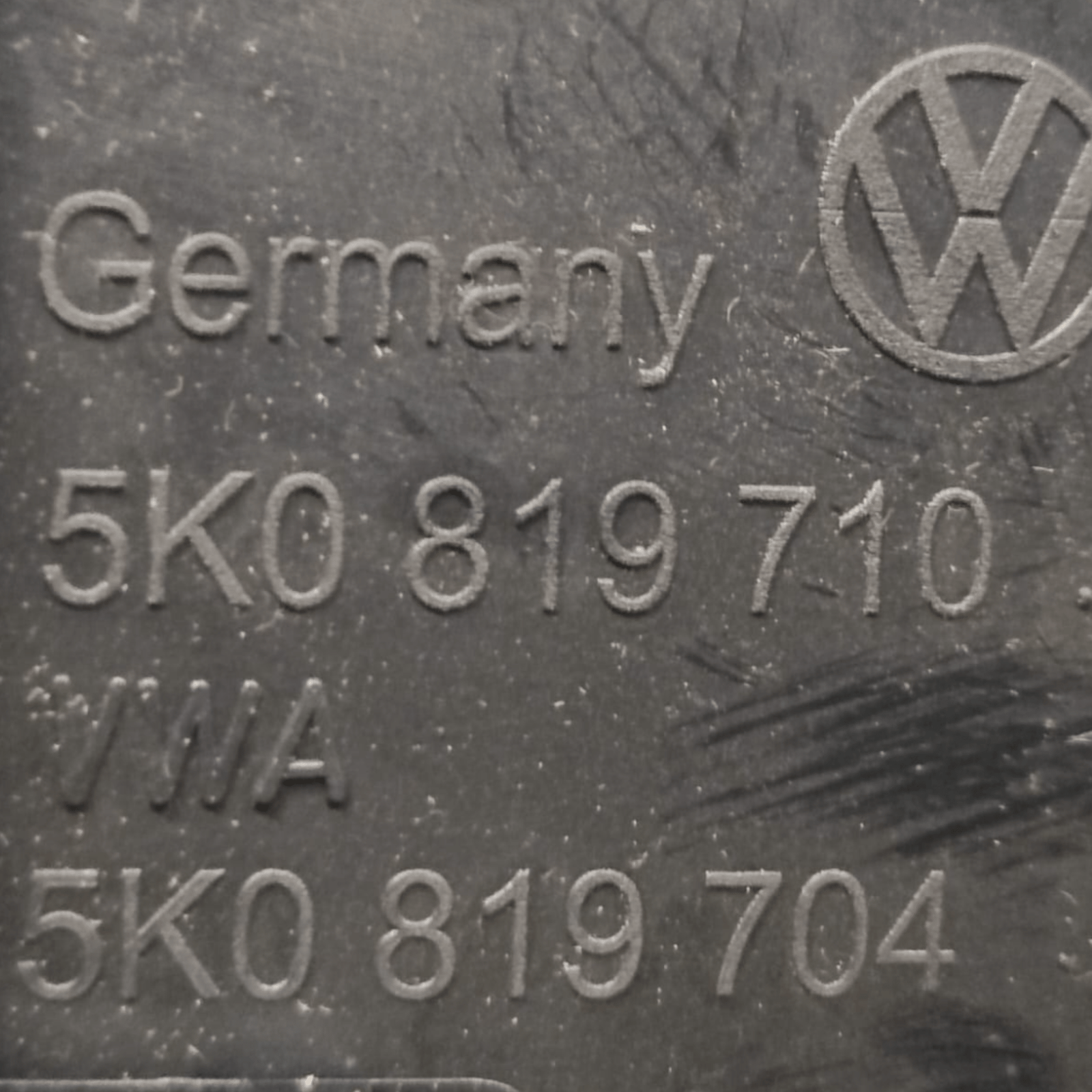 Bocchetta Aria Cruscotto Destro Volkswagen Golf VI COD: 5K0819710 (2008 - 2012) - F&P CRASH SRLS - Ricambi Usati