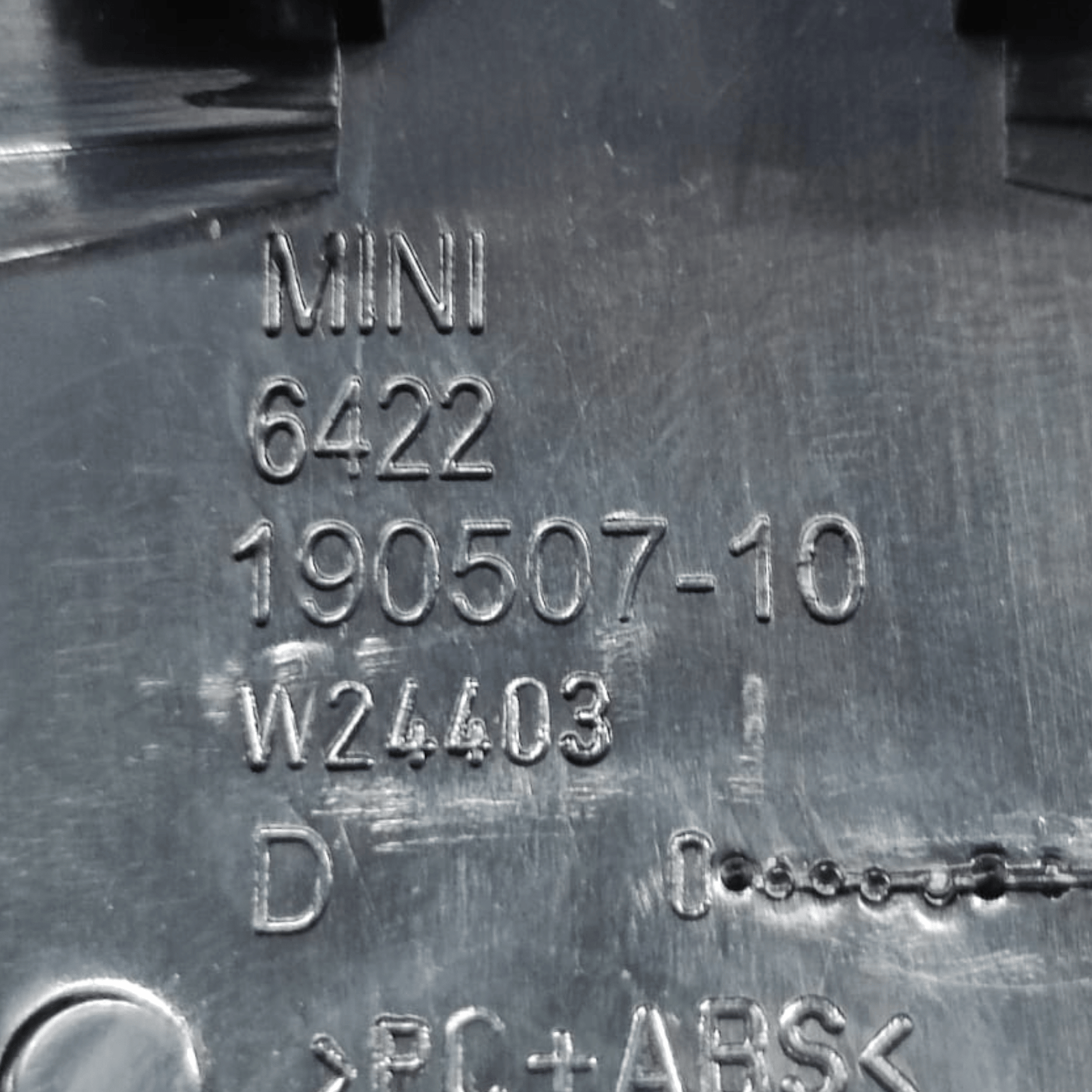 Bocchetta Aria Cruscotto Sinistro Mini Countryman F60 COD: 642219050710 (2017 - 2020) - F&P CRASH SRLS - Ricambi Usati