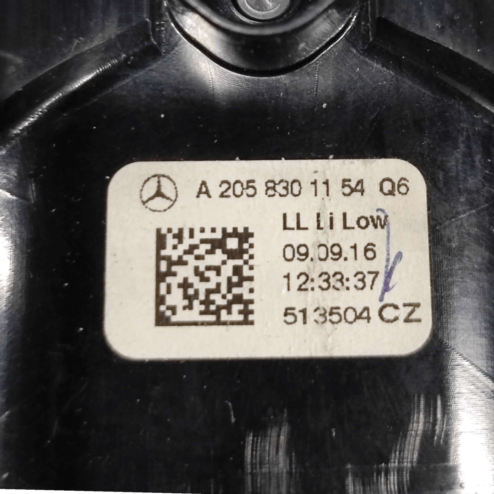 Bocchetta Aria Mercedes - Benz Classe C W205 COD: A2058301154 (2014 - 2021) - F&P CRASH SRLS - Ricambi Usati