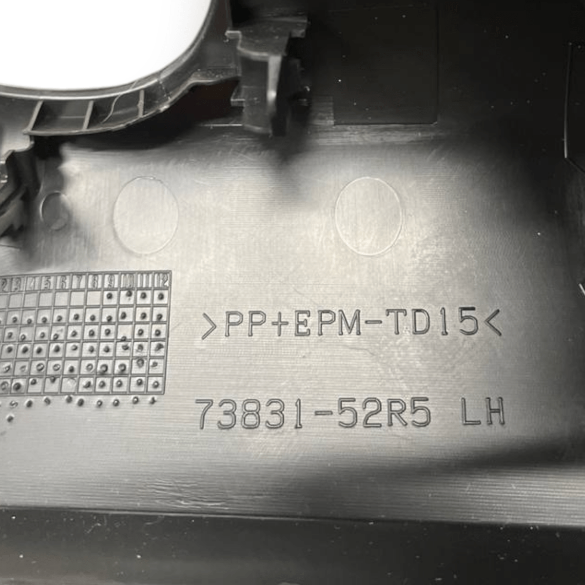 Bocchetta Aria + modanatura lato sinistro Suzuki Swift VI (2017 al 2023) cod: 73831 - 52R5 - F&P CRASH SRLS - Ricambi Usati