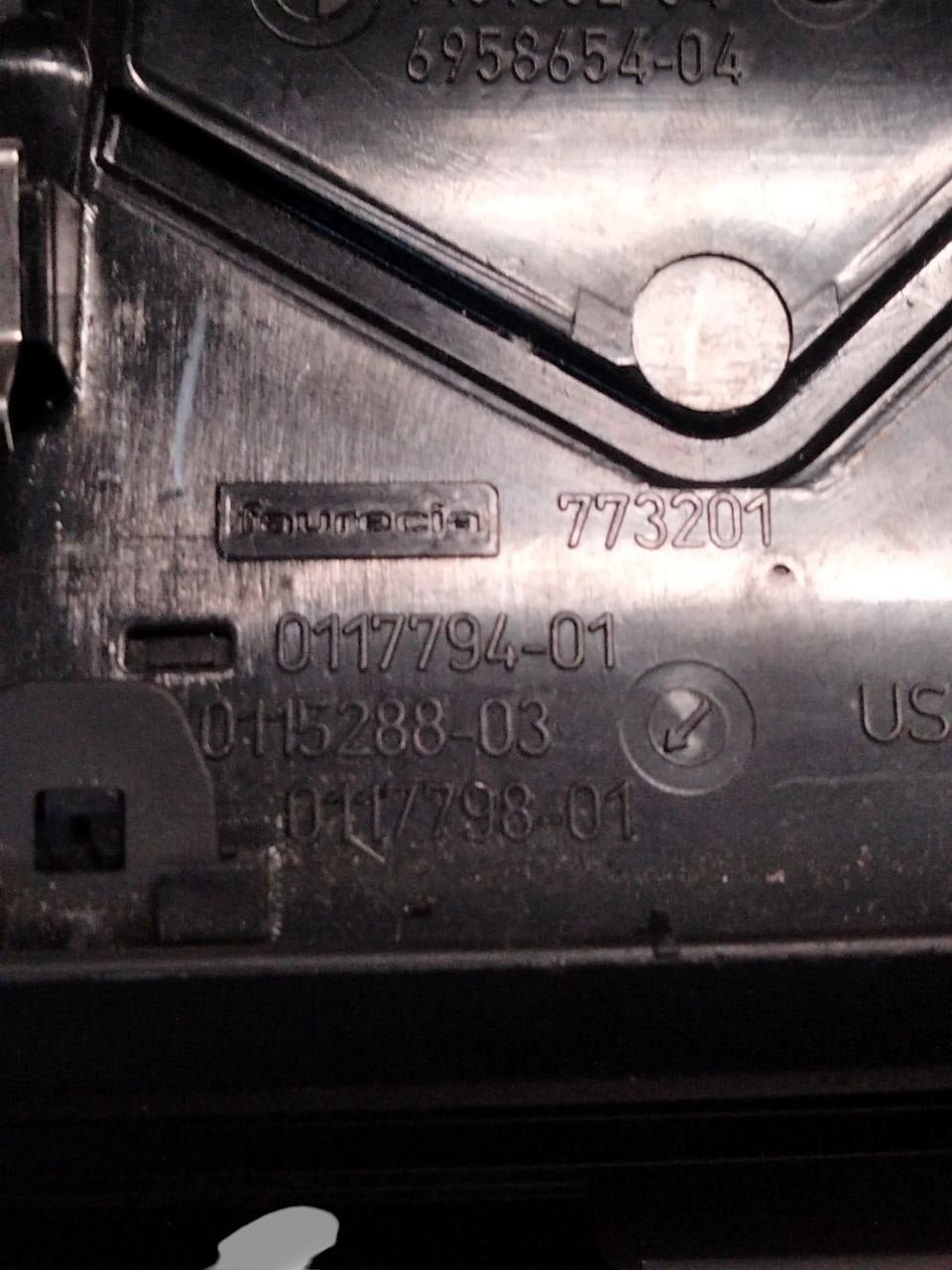 Bocchetta aria + pulsante emergenza Bmw X5 E70 (2006 - 2013) cod.0117794 - F&P CRASH SRLS - Ricambi Usati