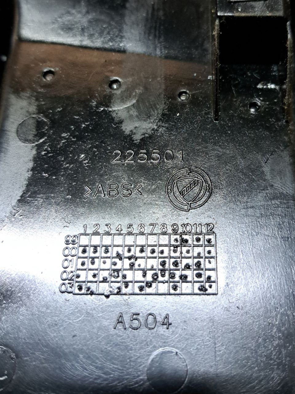 Bocchette Aria Centrali Cruscotto Alfa Romeo 147 ( 2003 ) COD:225501 - F&P CRASH SRLS - Ricambi Usati