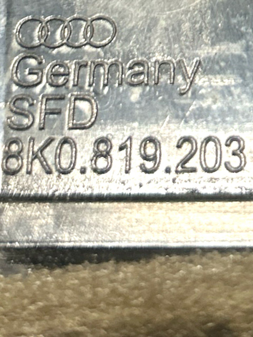Bocchette Aria Tunnel Centrale Posteriore Audi A4 (B8) (8K) (2008 > 2016) cod.8K0819203 - F&P CRASH SRLS - Ricambi Usati