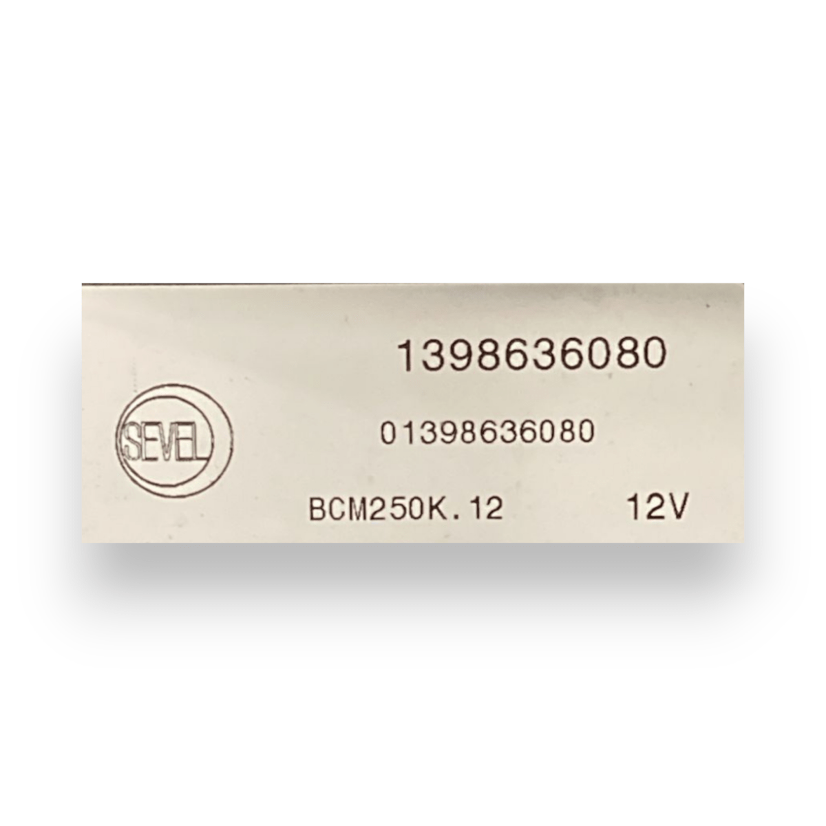 Body computer fiat ducato 2.3 diesel cod:1398636080 (2014 - ) - F&P CRASH SRLS - Ricambi Usati