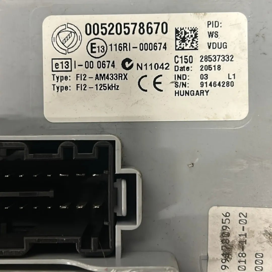 Dettaglio Body Computer Fiat Grande Punto 2009–2014 cod. 00520578670 - foto 3