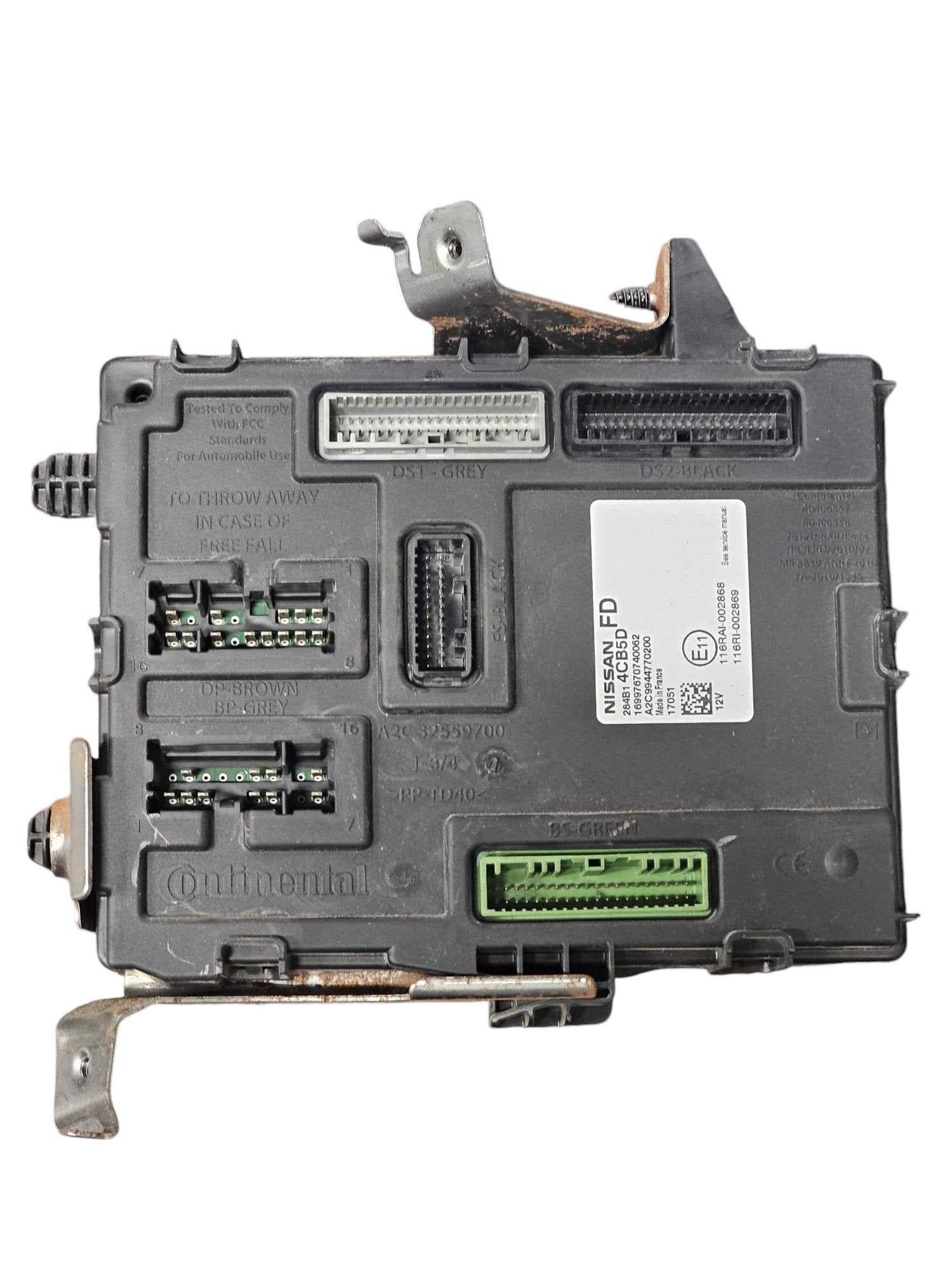 Body Computer Nissan Qashqai J11 1.5 Diesel (2014 - 2021) Cod:284B14CB5D - F&P CRASH SRLS - Ricambi Usati