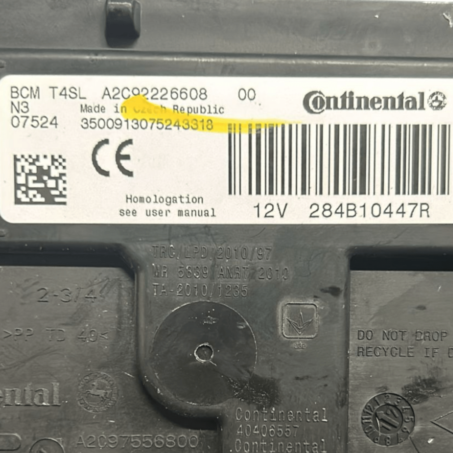 Body Computer Renault Clio IV 0.9 Benzina cod:A2C92226608 (2012 > 2021) - F&P CRASH SRLS - Ricambi Usati