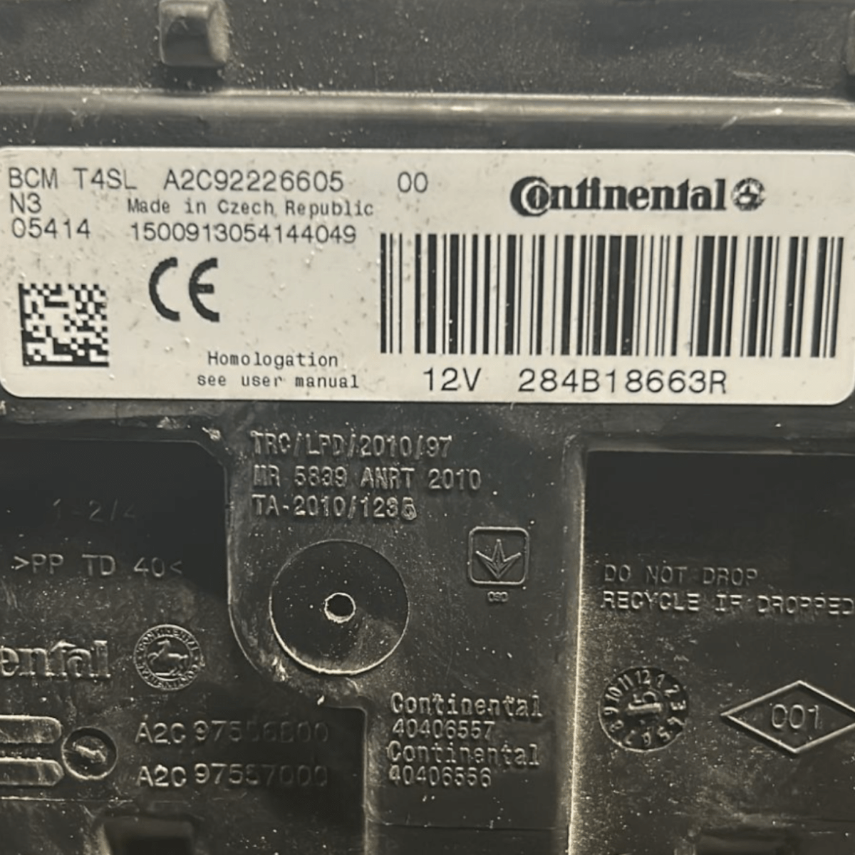 Body computer renault clio iv 1.5 diesel cod:284B18663R (2012 > 2021) - F&P CRASH SRLS - Ricambi Usati