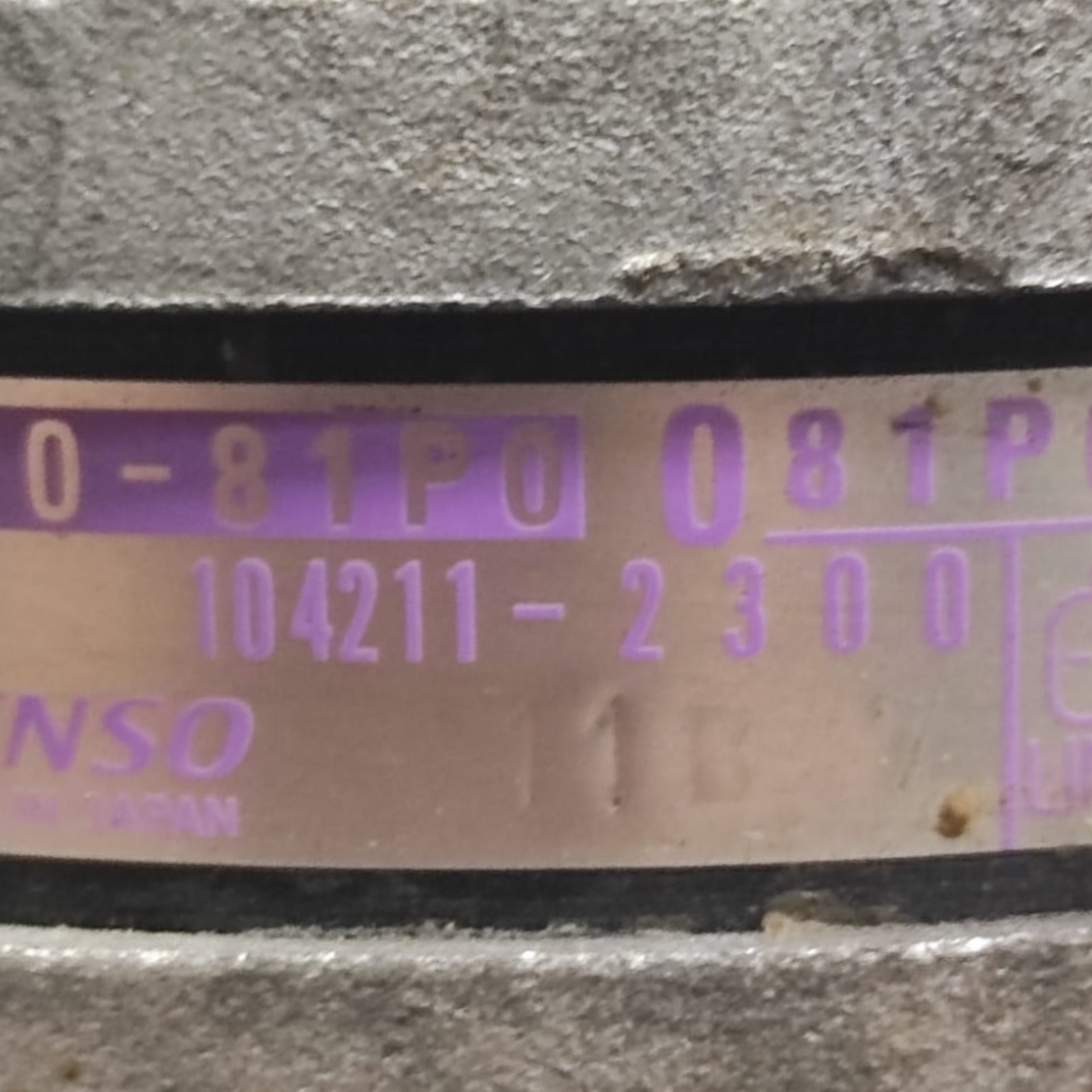 Alternatore suzuki swift vi serie 1.2 benzina cod: 1042112300 (2017-)