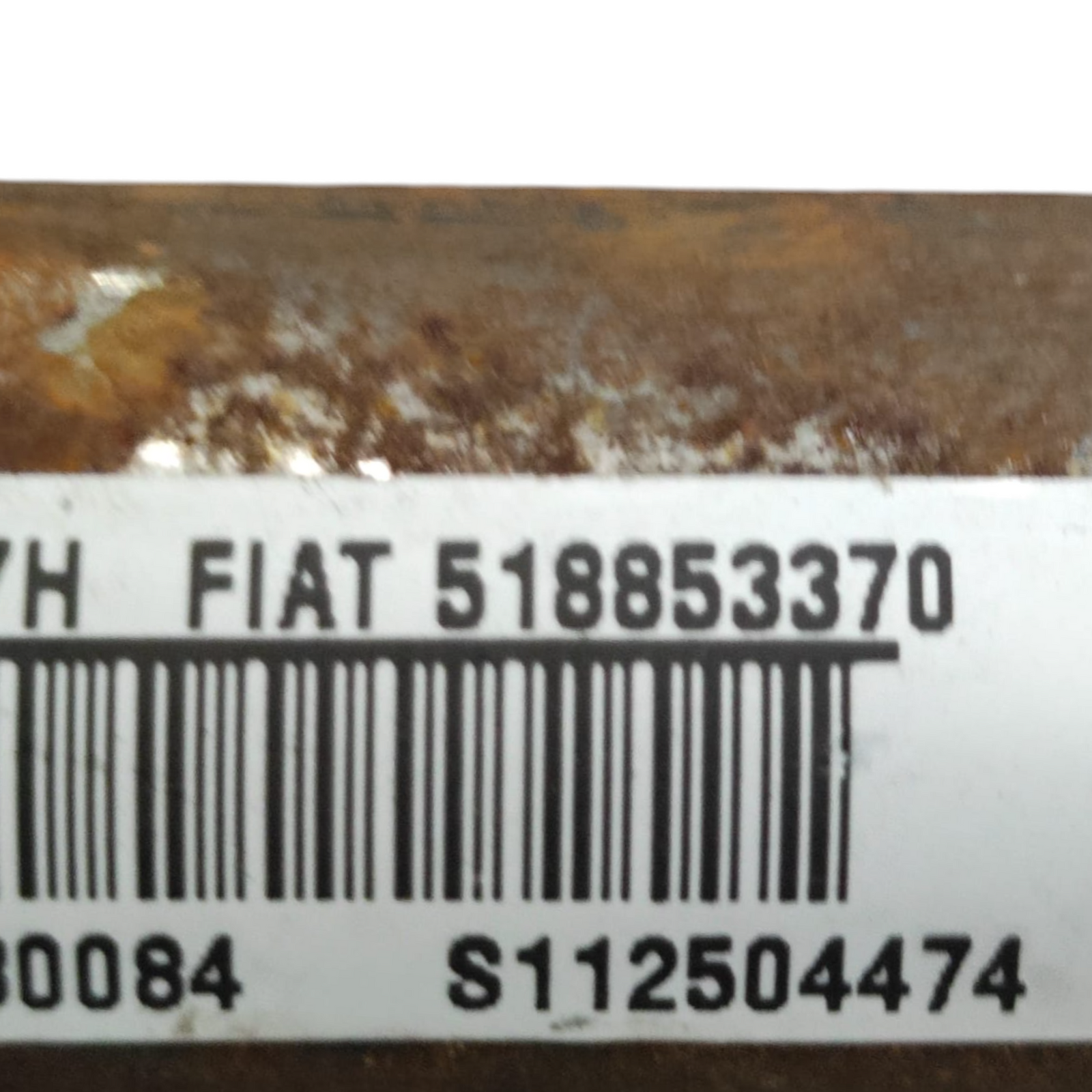 Airbag a tendina destro fiat punto evo cod: 518853370 (2009-2012)