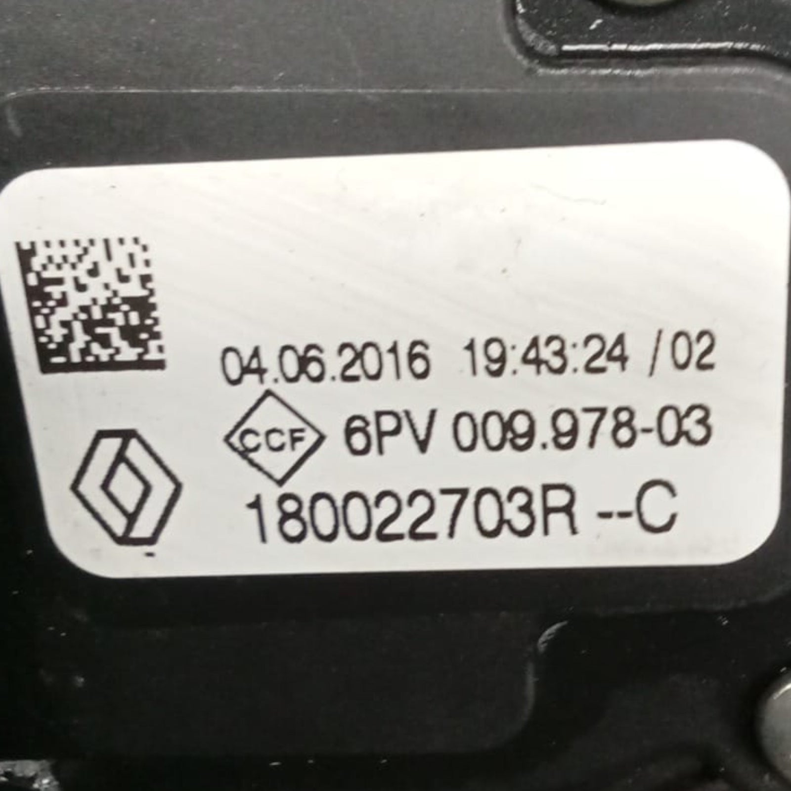 Gaspedal Dacia Sandero II Serie Cod. 180022703R (2012-2020)