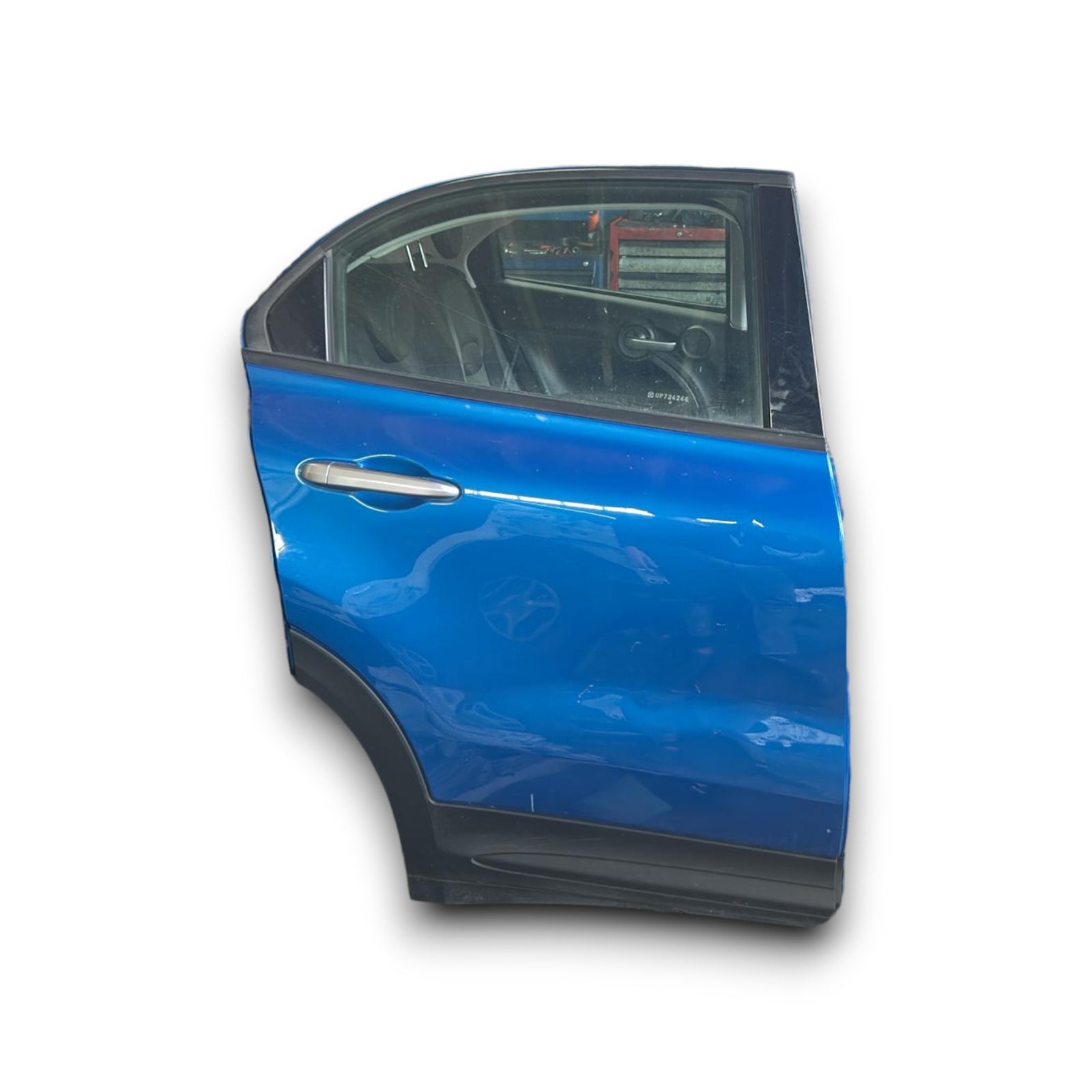 Porte arrière droite bleue Fiat 500X (2014 > ) porte / panneau