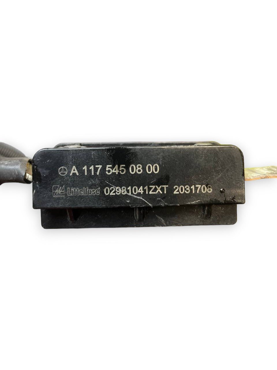 Cablaggio / Cavo Avviamento Batteria Negativo Mercedes - Benz Classe A W176 (2012 al 2018) cod: A1175450800 - F&P CRASH SRLS - Ricambi Usati