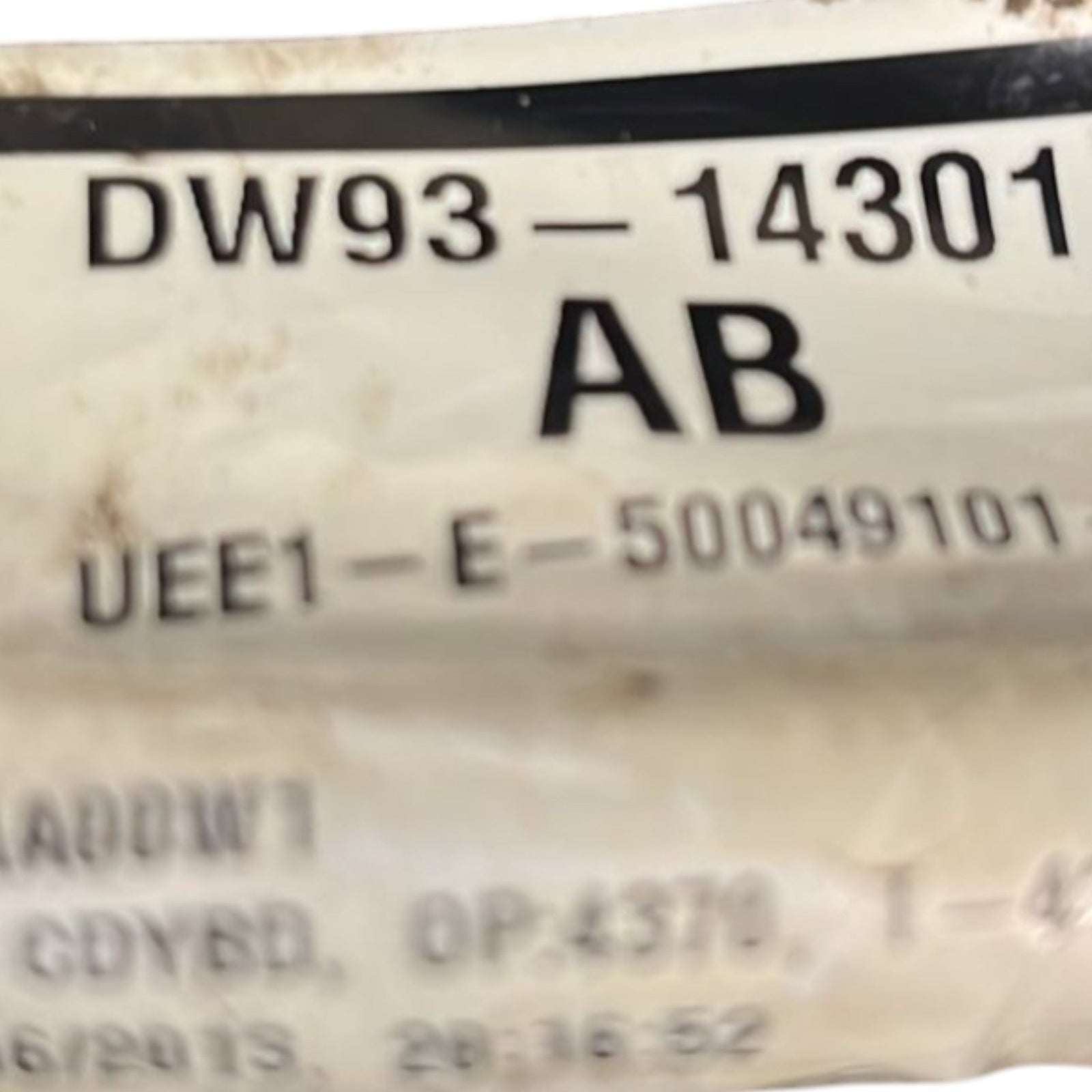 Cablaggio / Cavo Batteria Jaguar XJ (X351) cod:DW93 - 14301 (2009 >2019) - F&P CRASH SRLS - Ricambi Usati