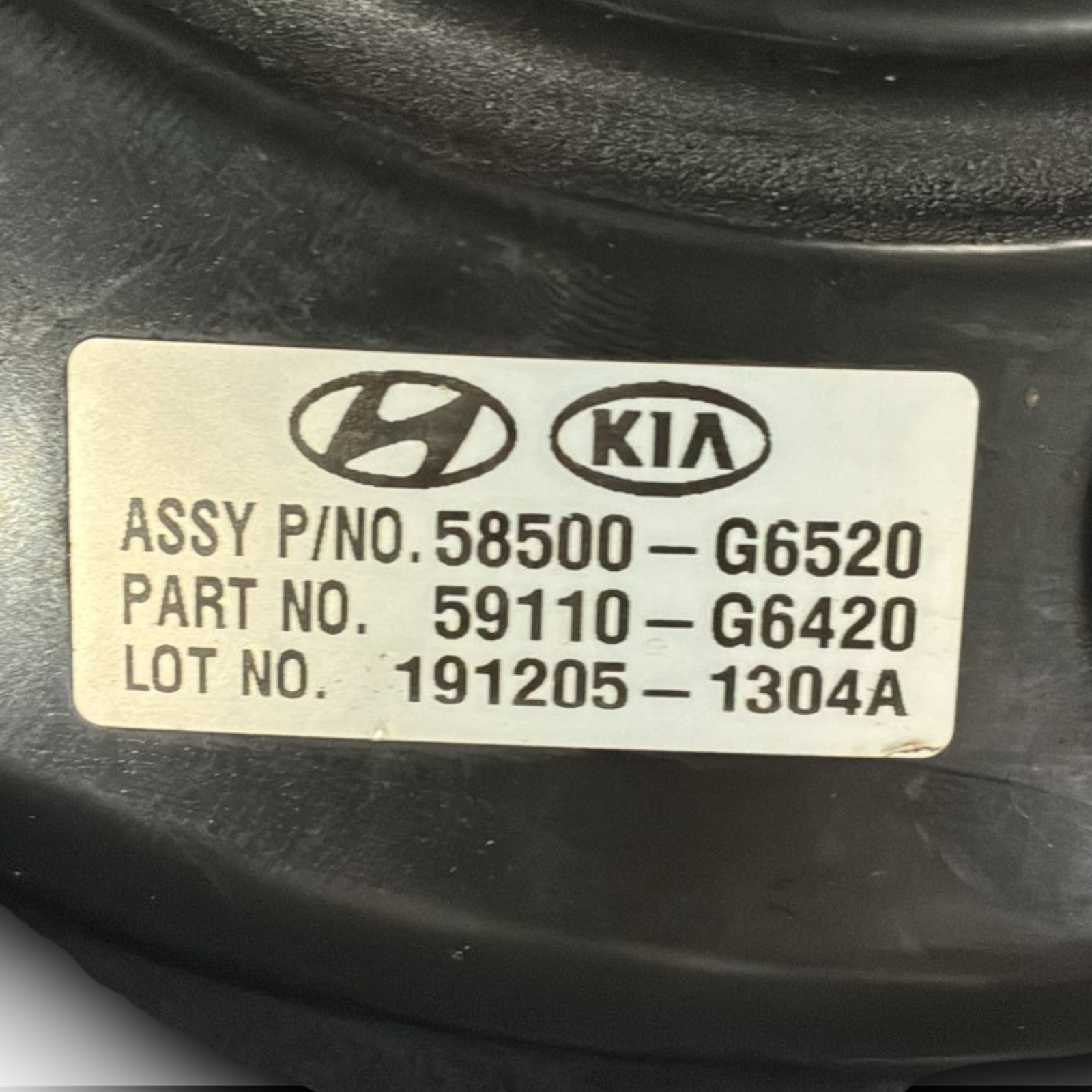 Pompa servofreni kia picanto cod . 58500-g6520 1.0 benzina (2017 >)