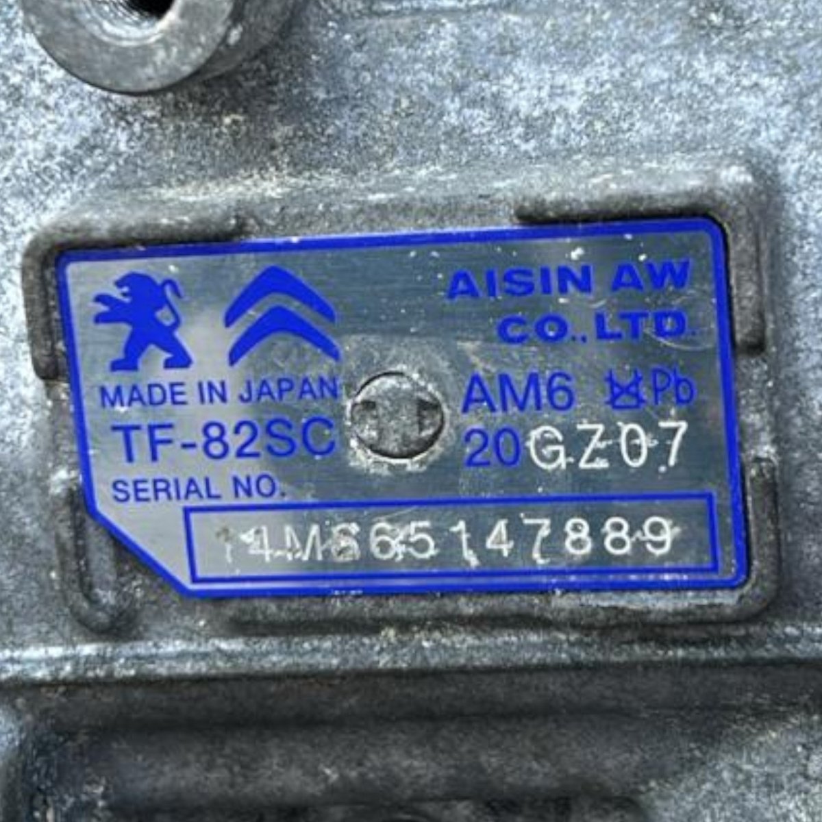Cambio automatico Peugeot 508 20gz07 2.0 diesel (2010 > 2018) - F&P CRASH SRL - Ricambi Usati