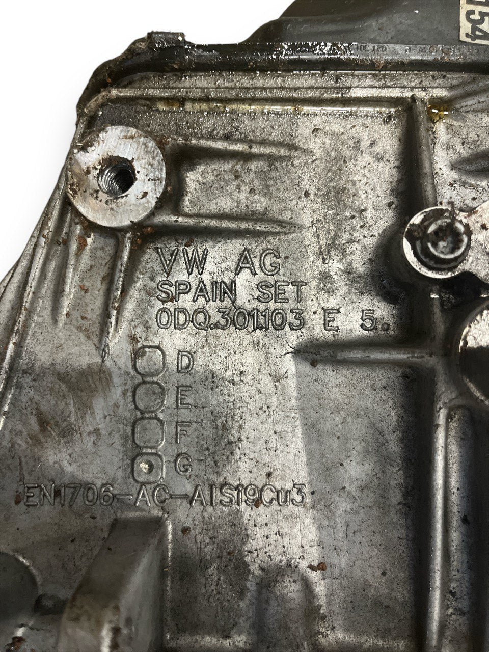 Cambio Manuale 5 Marce Seat Arona 1.0 Benzina (2019>) COD:0DQ301103E - F&P CRASH SRLS - Ricambi Usati