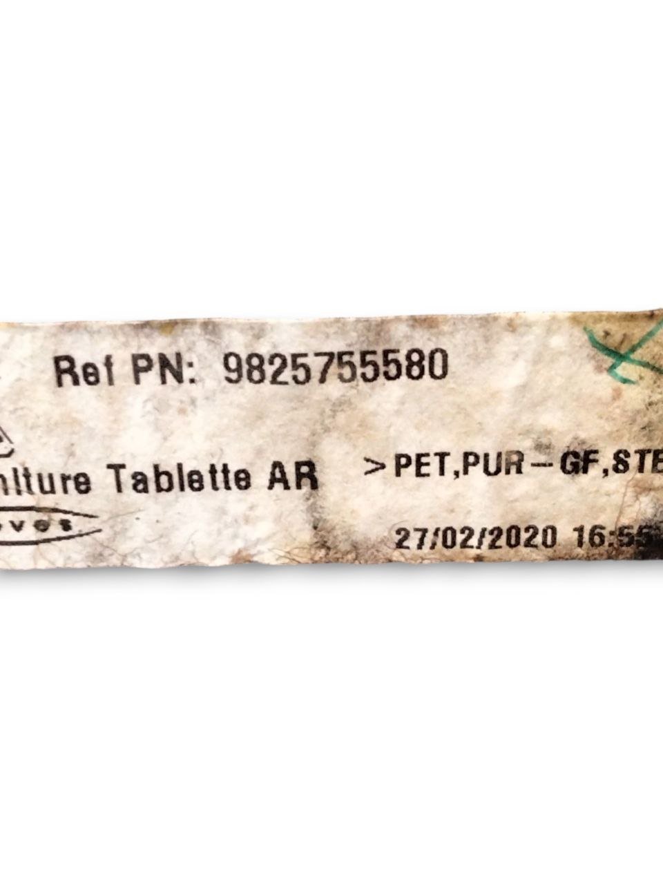 Cappelleria / Copribagagli Peugeot 2008 GT- line (2019>) cod.9825755580 - F&P CRASH SRLS - Ricambi Usati