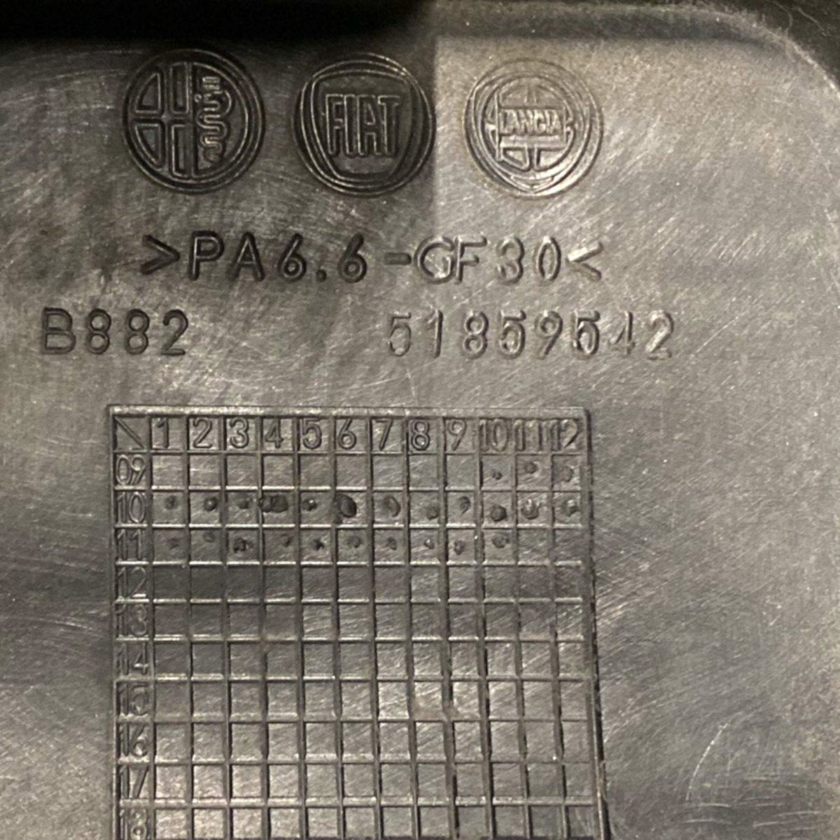 Carter / coprimotore alfa romeo giulietta 1.6 diesel (2010 - 2020) Cod: 51859542 - F&P CRASH SRLS - Ricambi Usati