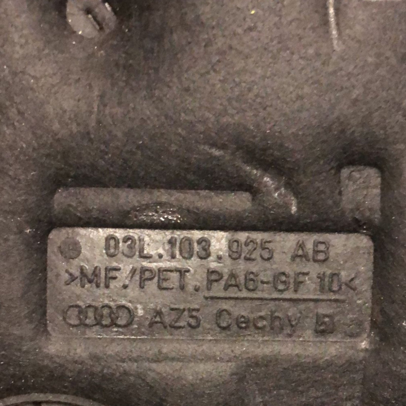 Carter / Coprimotore Audi A4 B8 (2007 > 2016) cod:03L103925AB - F&P CRASH SRLS - Ricambi Usati