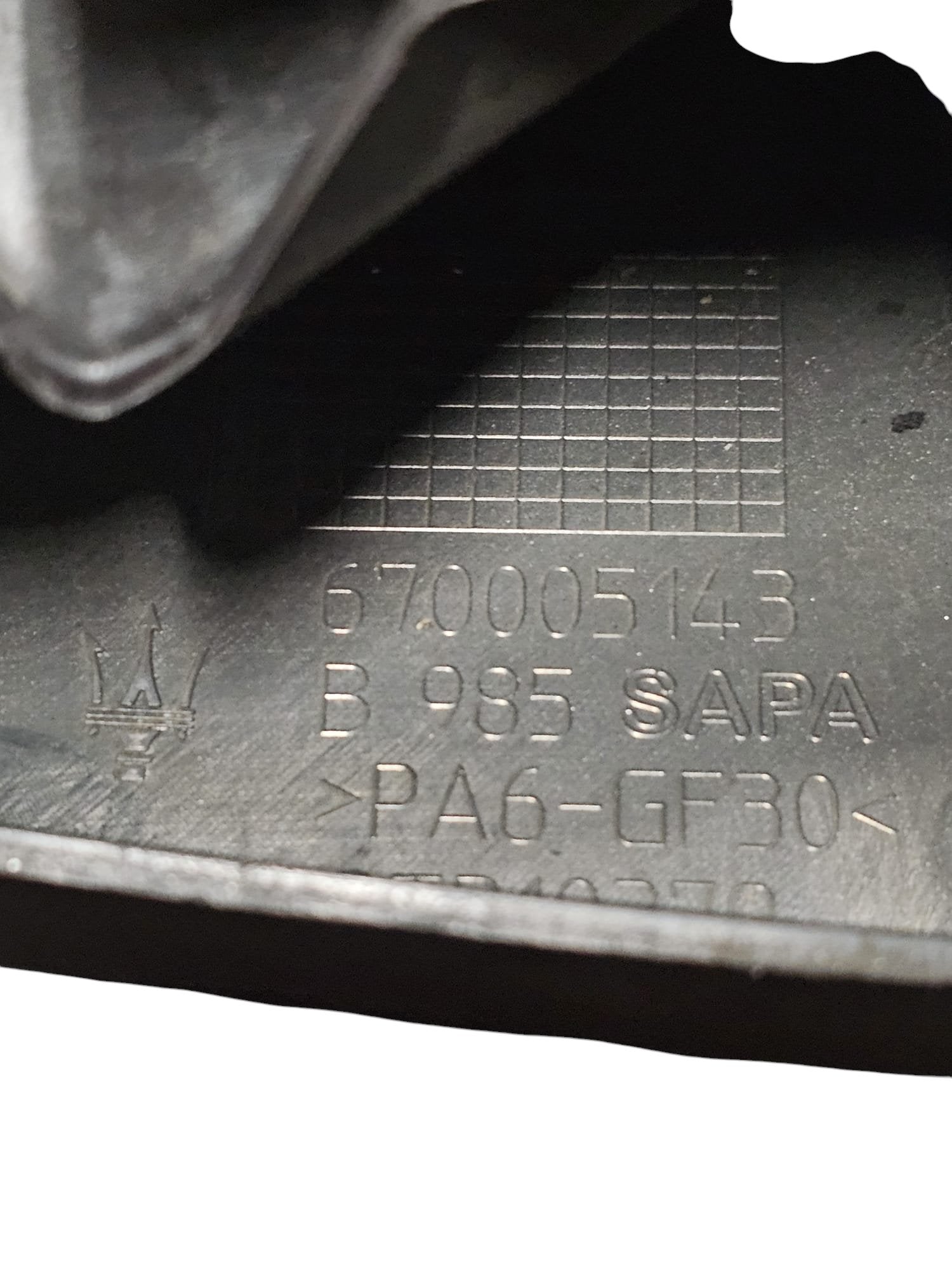 Carter / Coprimotore Maserati Ghibli III Cod:670005143 (2013 - 2024) - F&P CRASH SRLS - Ricambi Usati