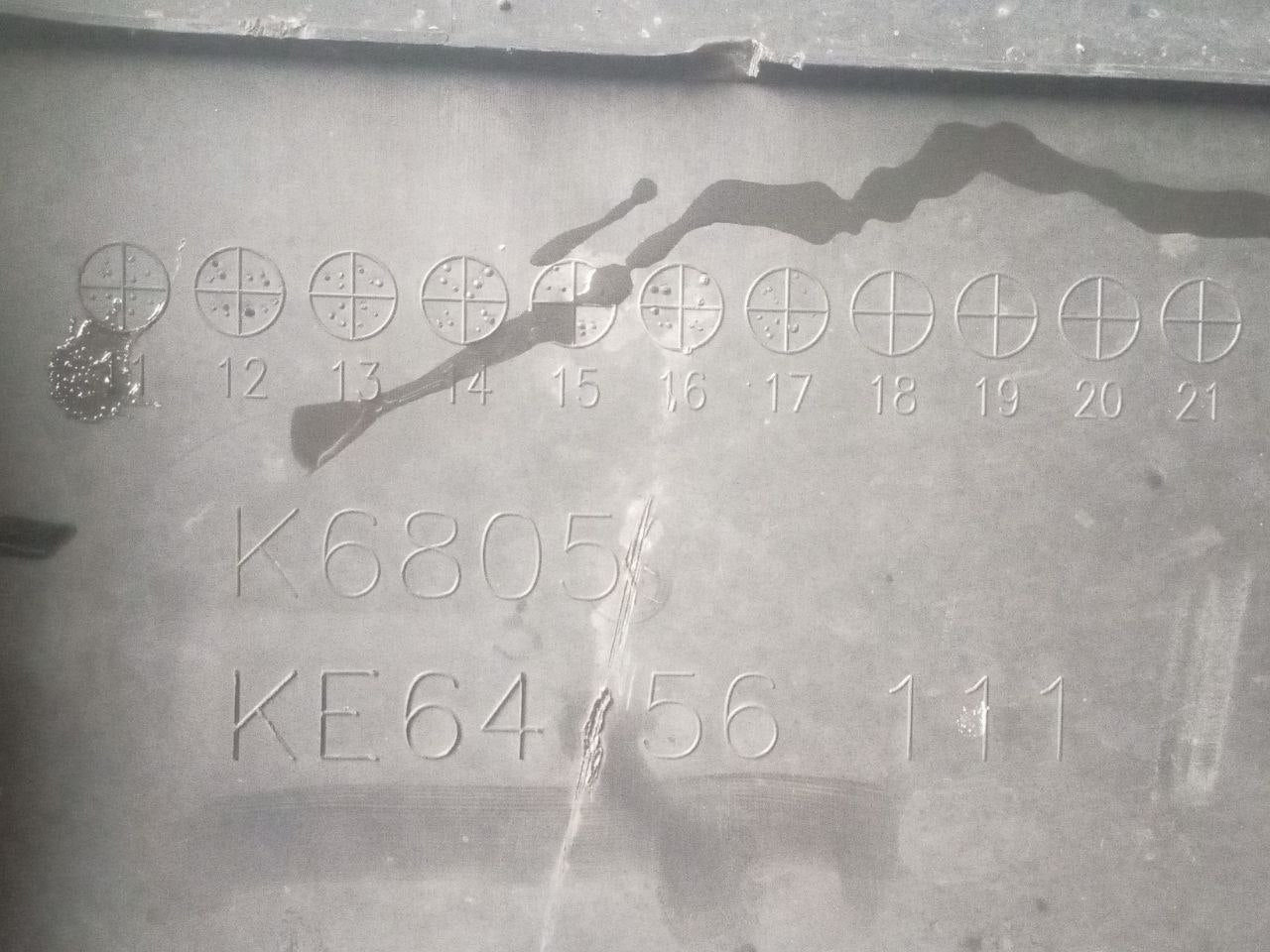 Carter / Sotto motore inferiore Mazda CX-5 (2018) cod: KE6456111 - F&P CRASH SRLS - Ricambi Usati