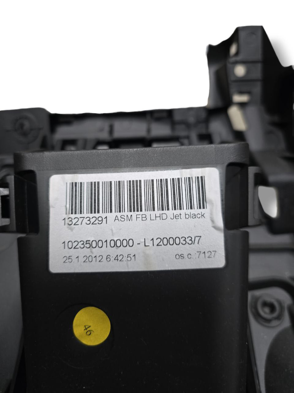 Cassetto Porta Oggetti Opel Insignia A (2008 - 2017) Cod : 13273291 + Modanatura Sotto Piantone Di Sterzo - F&P CRASH SRLS - Ricambi Usati