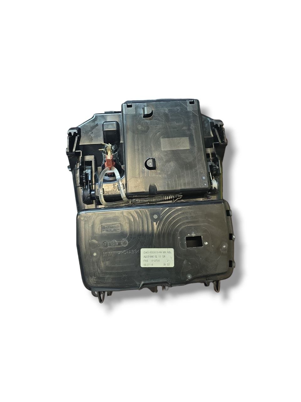 Cassetto Porta Oggetti Tunnel / Console centrale Mercedes-Benz Classe C W205 ( 2013 - 2021 ) Cod : A2056800210Q6 - F&P CRASH SRLS - Ricambi Usati