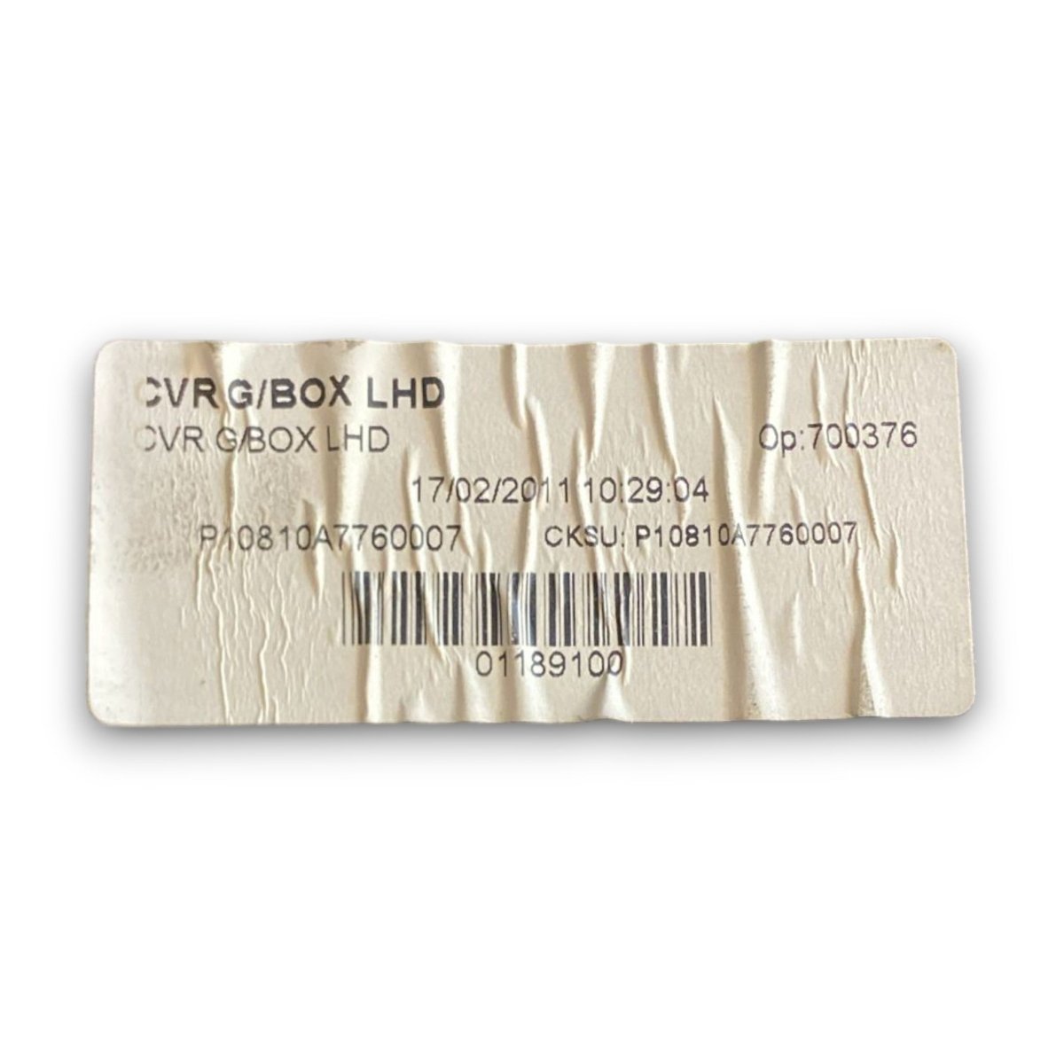 Cassetto / vano porta oggetti nissan qasqai j10 cod . p10810a7760007 (2006 > 2014) - F&P CRASH SRL - Ricambi Usati
