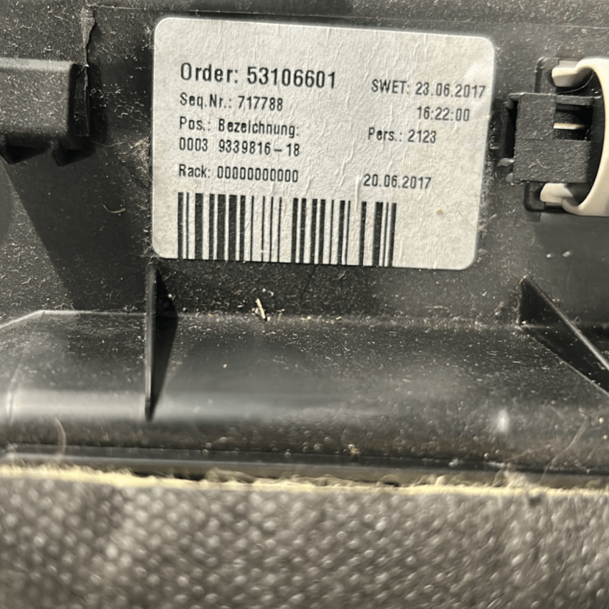 Cassetto / Vano Portaoggetti Bmw X1 F48 cod:9339816 - 18 (2015 > 2022) - F&P CRASH SRLS - Ricambi Usati