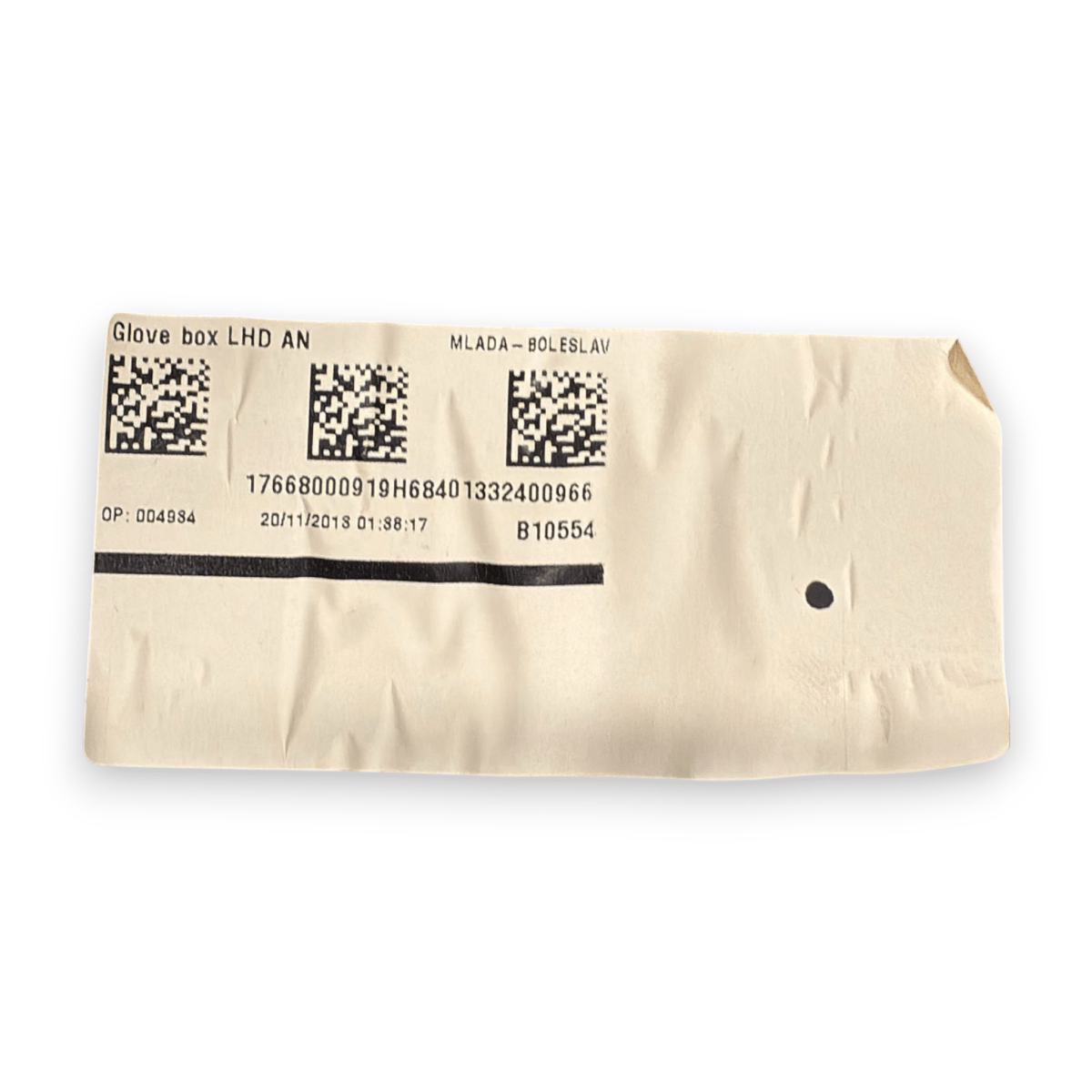 Cassetto / vano portaoggetti mercedes - benz classe a w176 cod:b10554 (2012 - 2018) - F&P CRASH SRL - Ricambi Usati