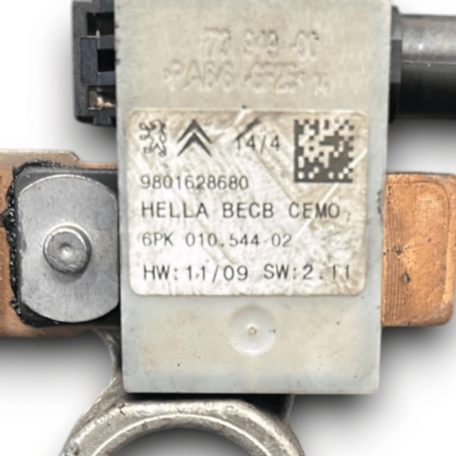 Cavo Batteria Negativo Peugeot 208 1.2 Benzina cod:9801628680 (2012 > 2019) - F&P CRASH SRLS - Ricambi Usati